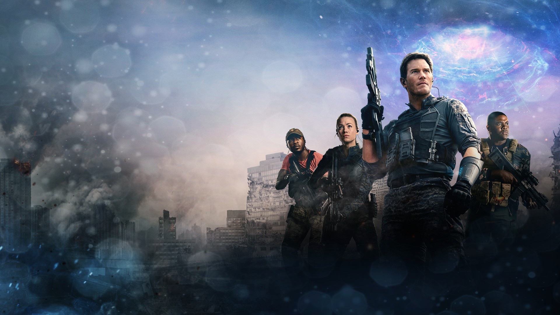 Chris Pratt, The Tomorrow War, Wallpapersbq, Dan Forester, 1920x1080 Full HD Desktop