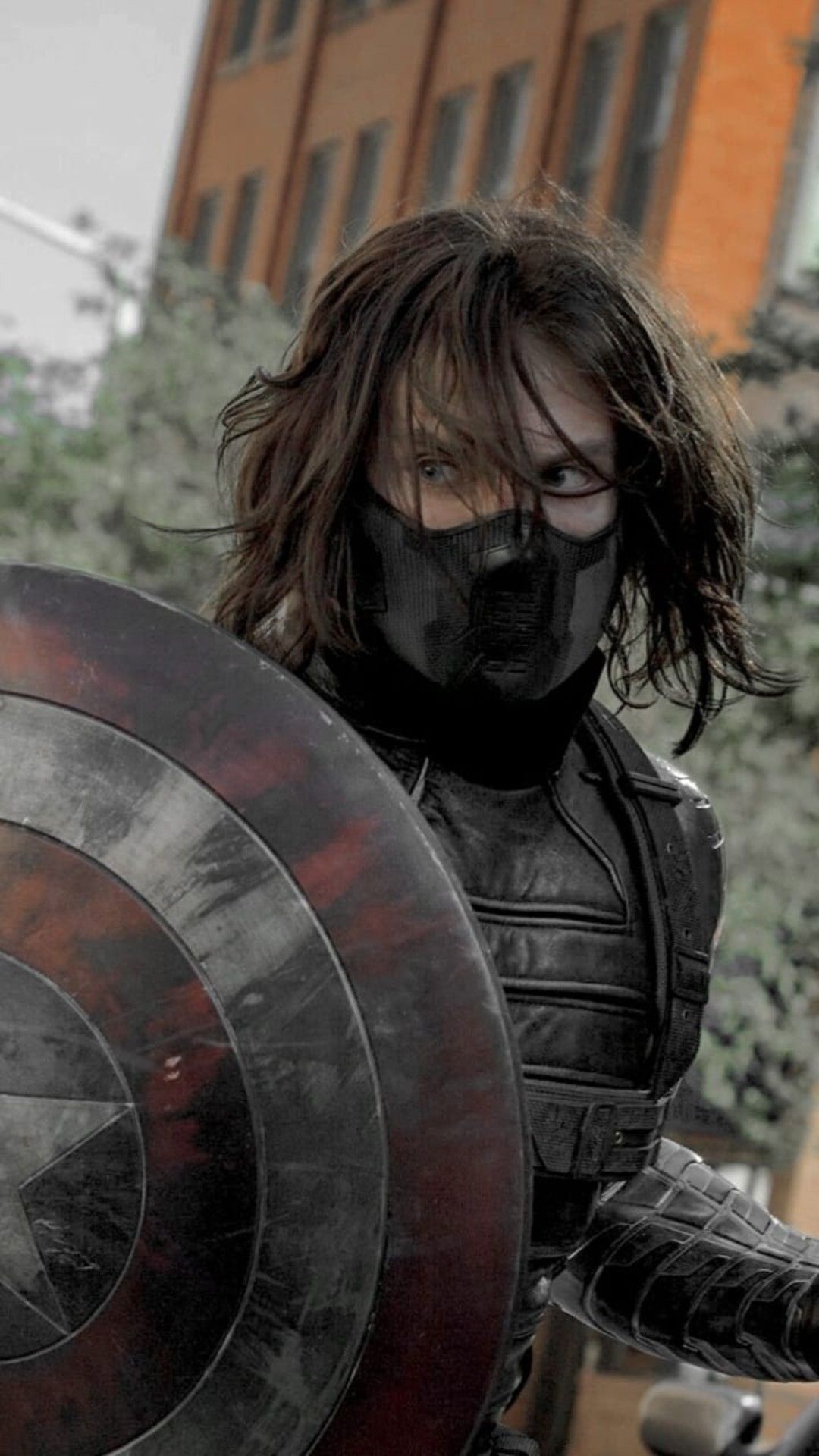 Bucky Barnes, Winter Soldier, Marvel characters, 1080x1920 Full HD Phone