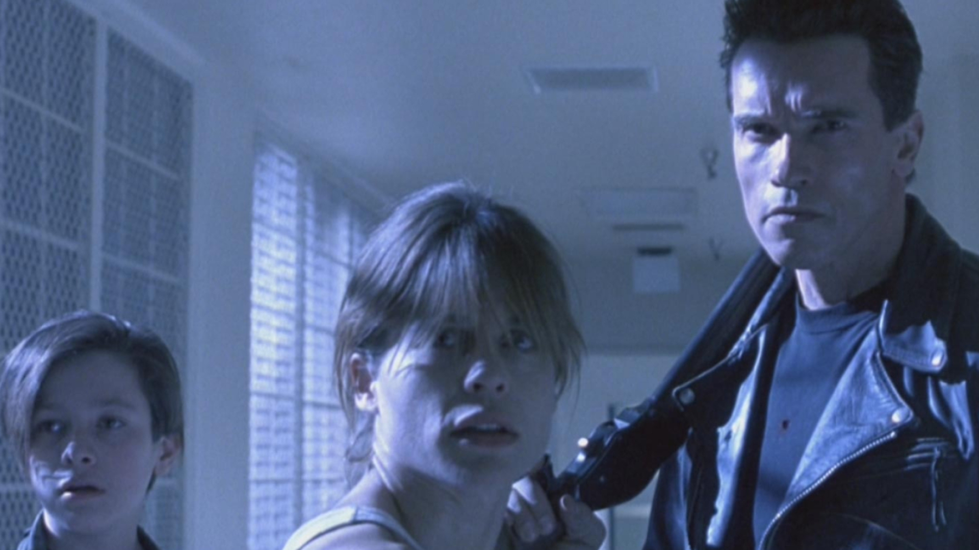 Terminator 2, HD screencapture, Shotgun movie prop, 1920x1080 Full HD Desktop