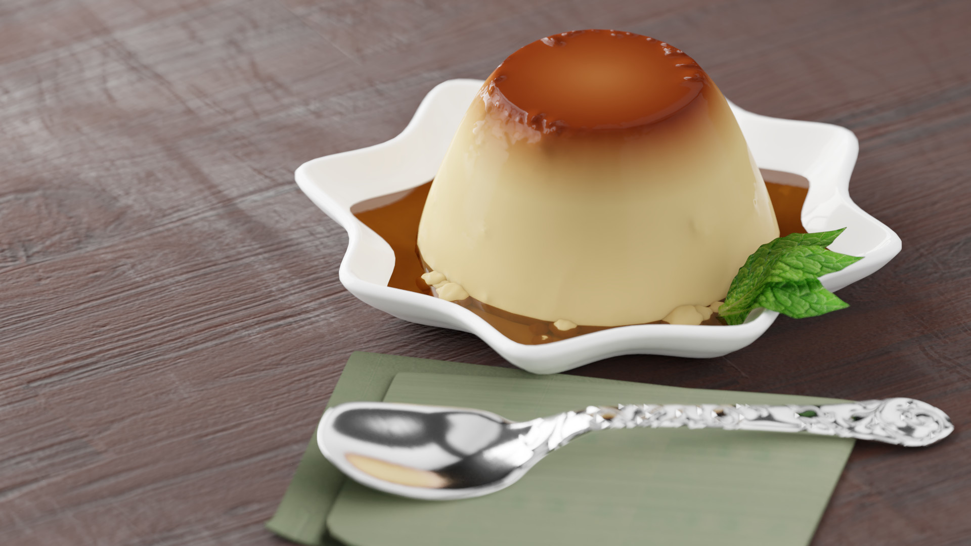 Digital dessert artwork, Creative pudding illustrations, Imaginative sweet treats, Artistic food design, 1920x1080 Full HD Desktop