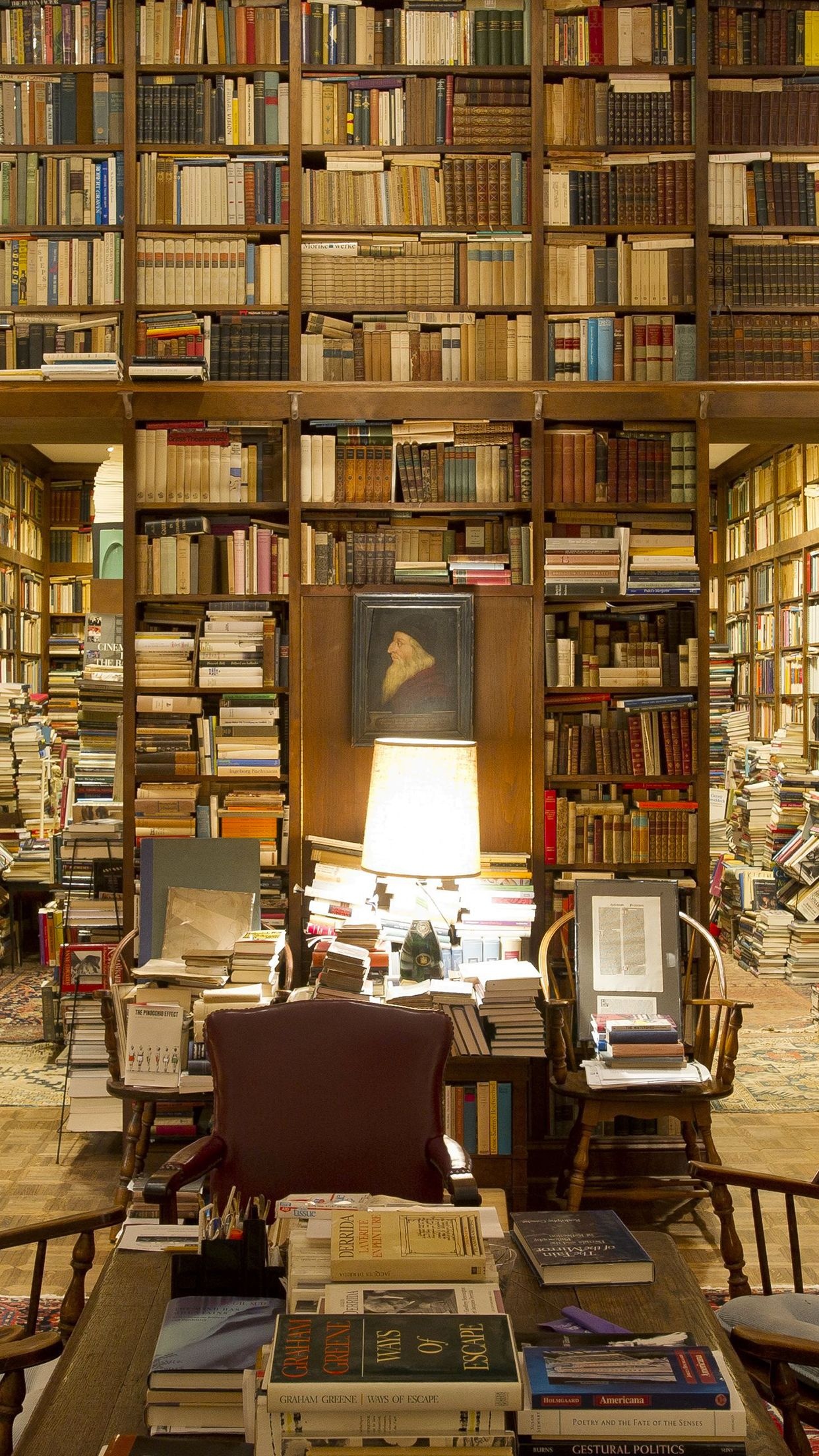 Library, iPhone, Wallpapers, Knowledge, 1250x2210 HD Phone