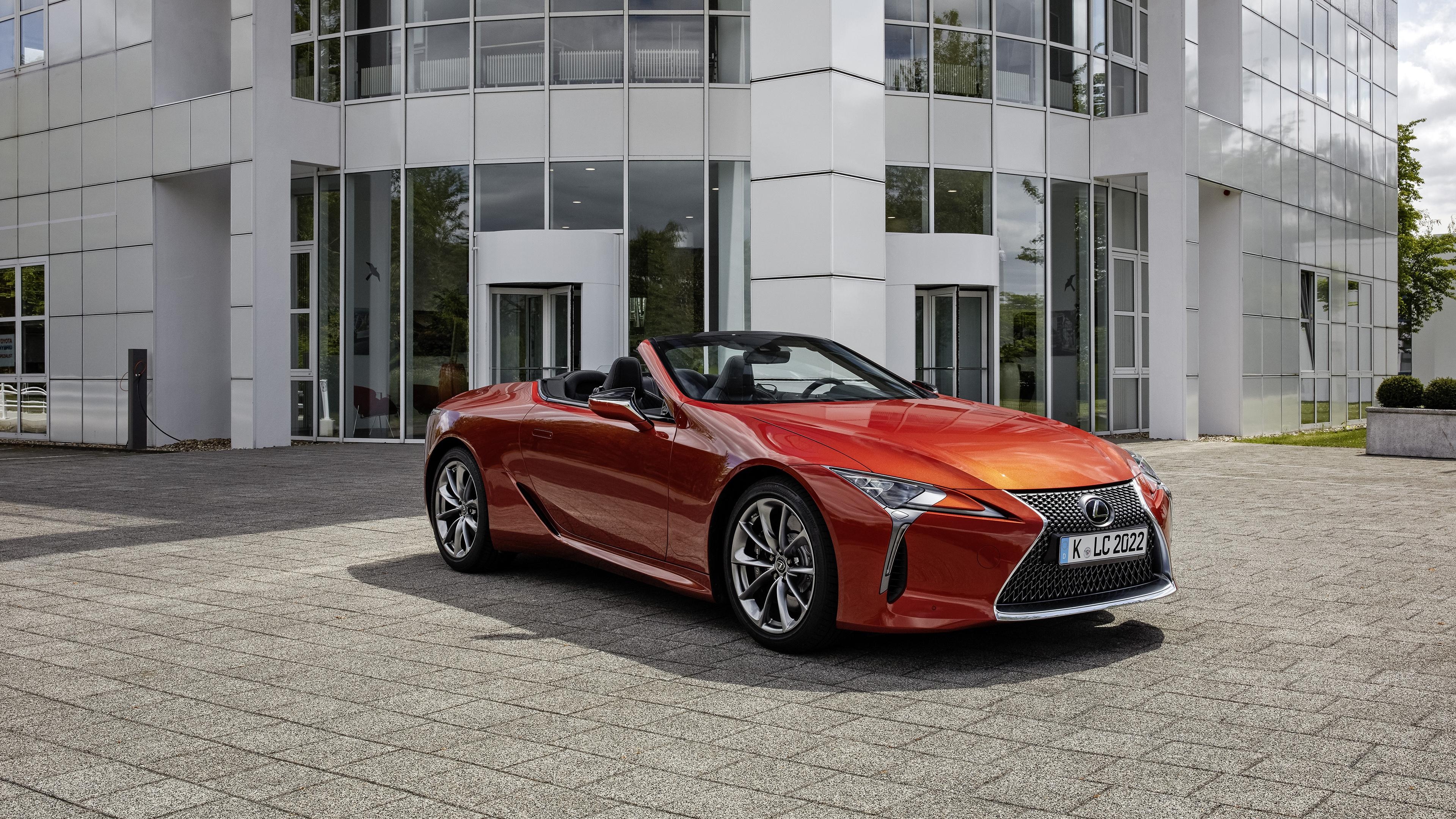 Lexus LC, Convertible beauty, Masterful engineering, Thrilling performance, 3840x2160 4K Desktop