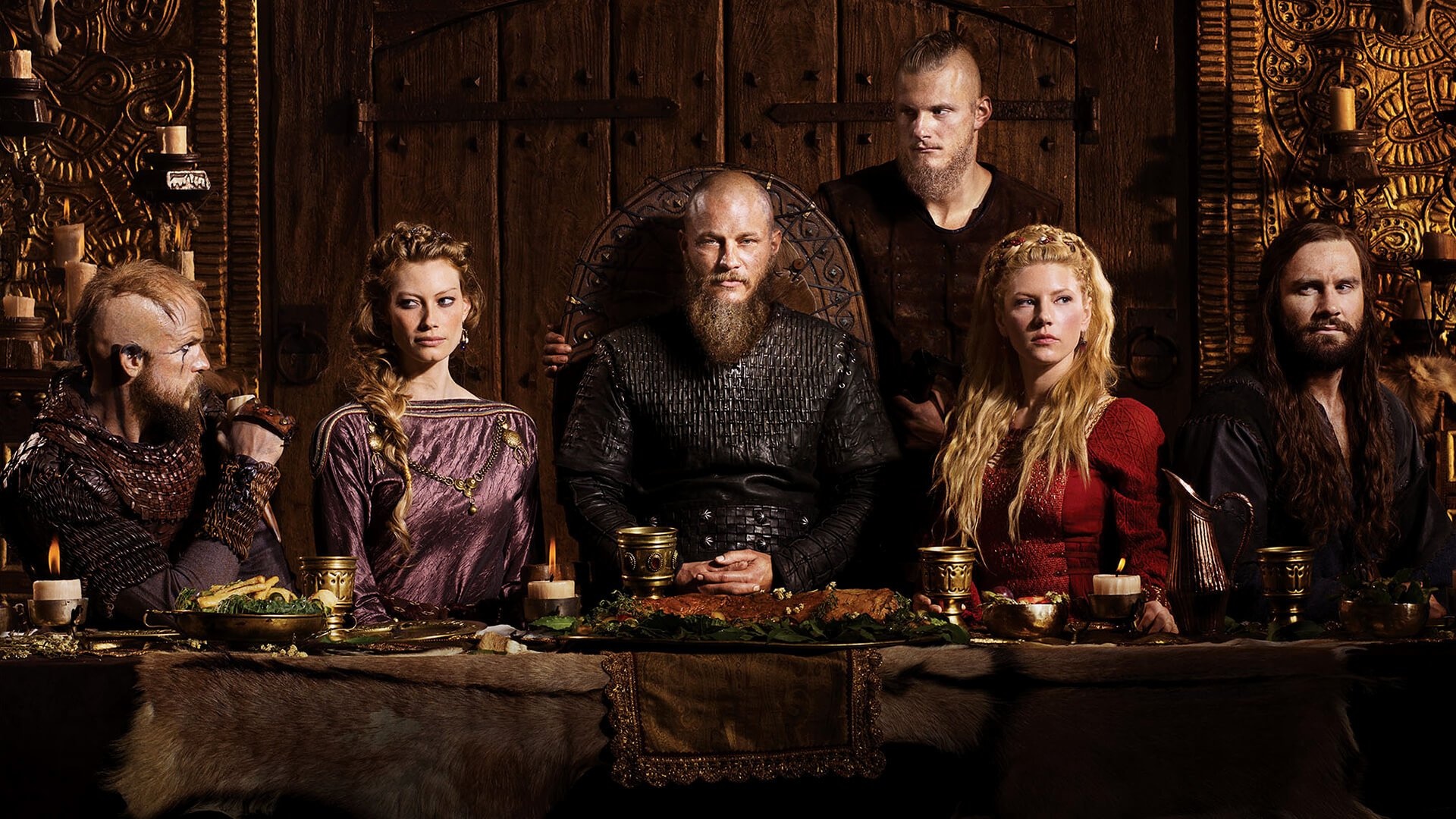 Ragnar Lothbrok, Lagertha, Rollo, Floki, Bjorn Ironside, Full HD Desktop wallpaper