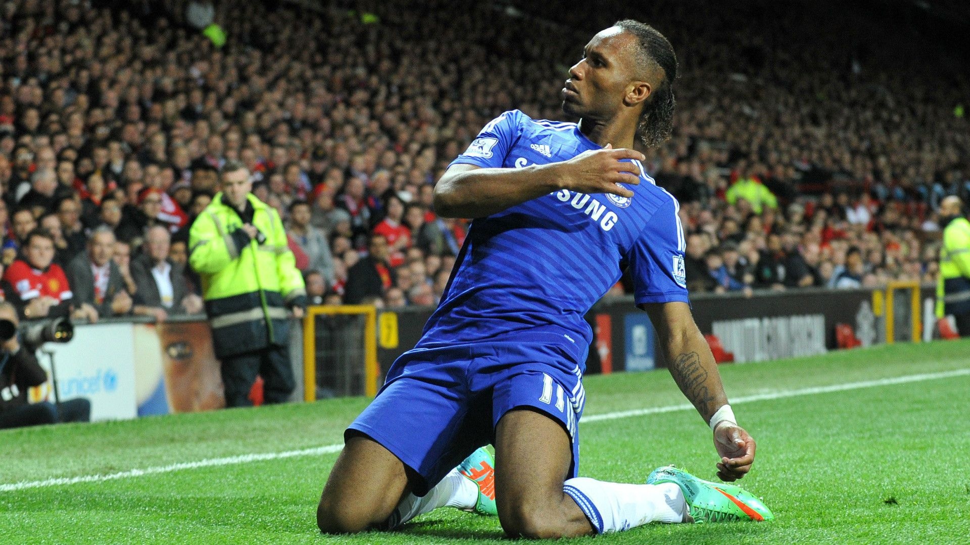 Drogba wallpapers, Football hero, Athletic prowess, Goal-scoring machine, 1920x1080 Full HD Desktop