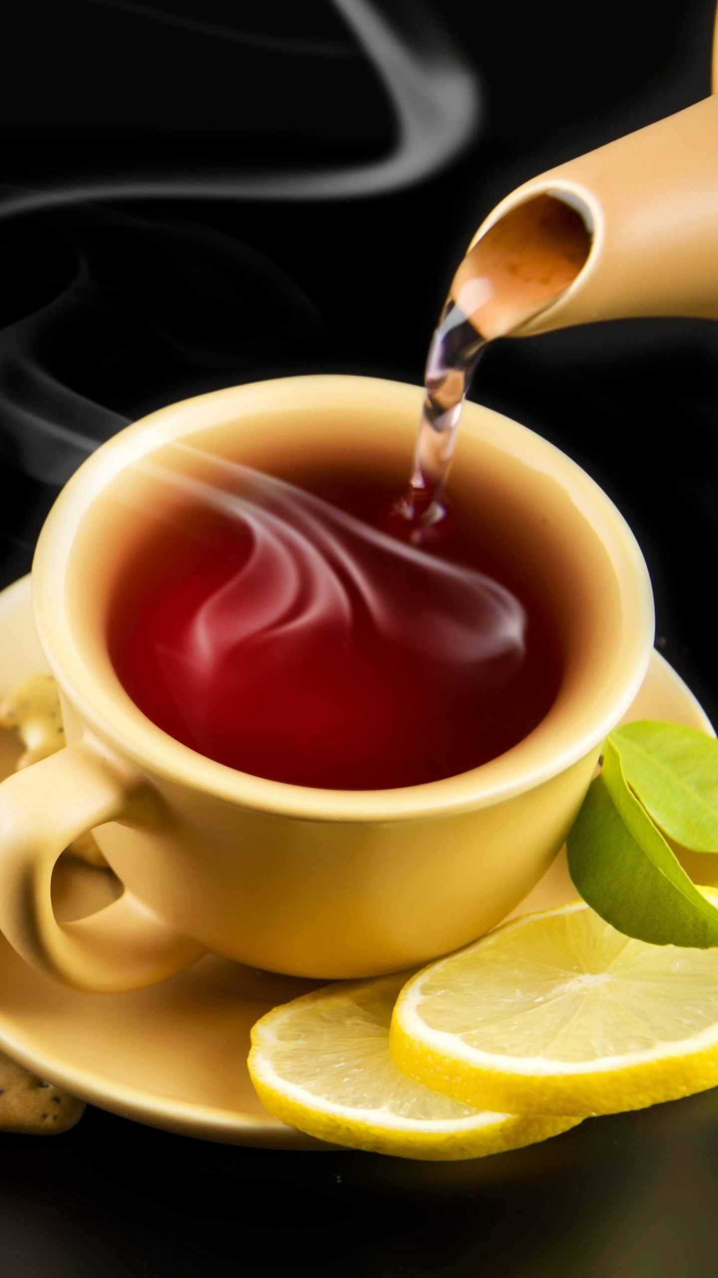 Food tea, Steaming, Relaxation, Aromatic, 1440x2560 HD Phone