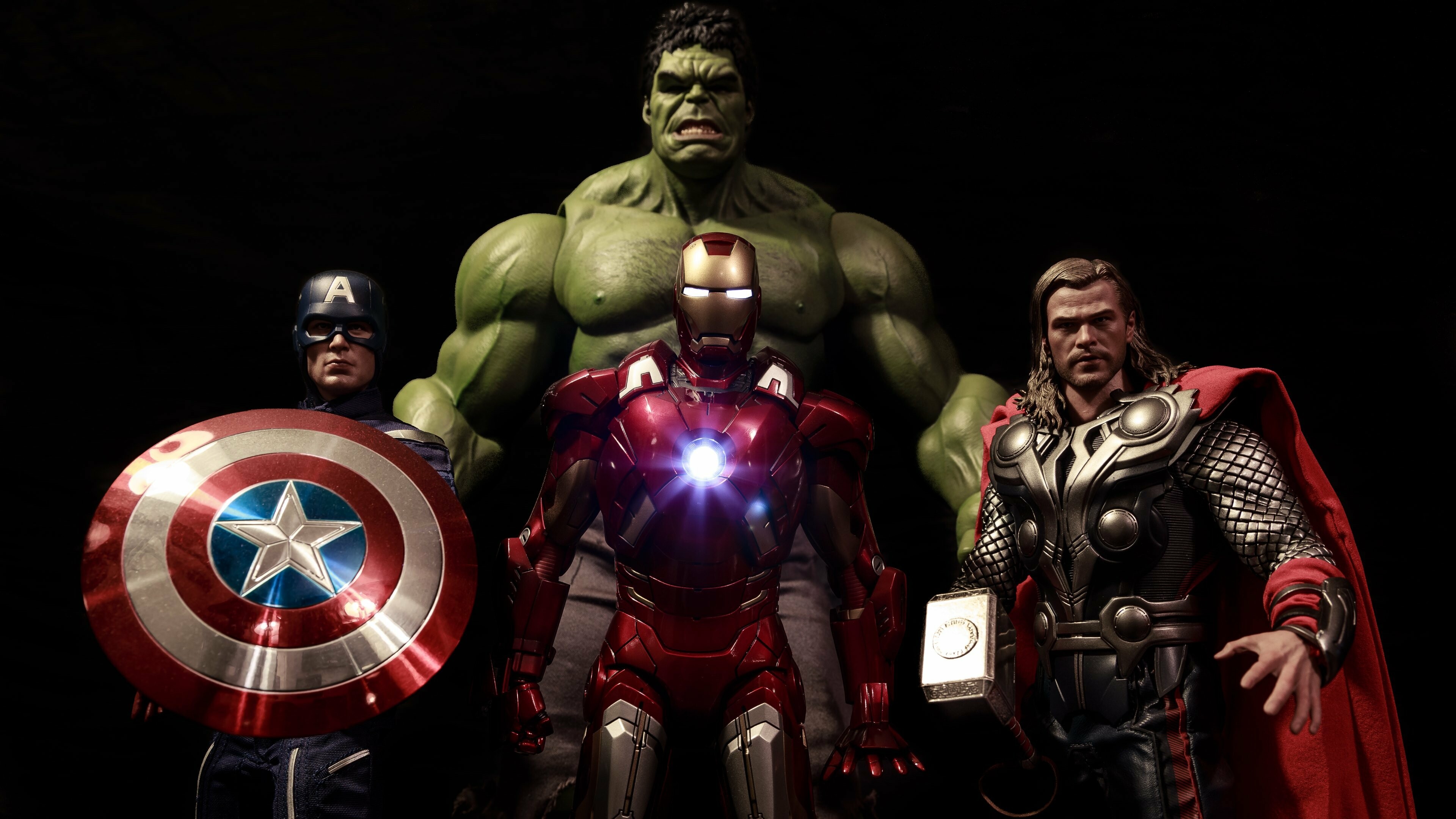 The Avengers, Ultra HD wallpaper, 4K resolution, Desktop backgrounds, 3840x2160 4K Desktop