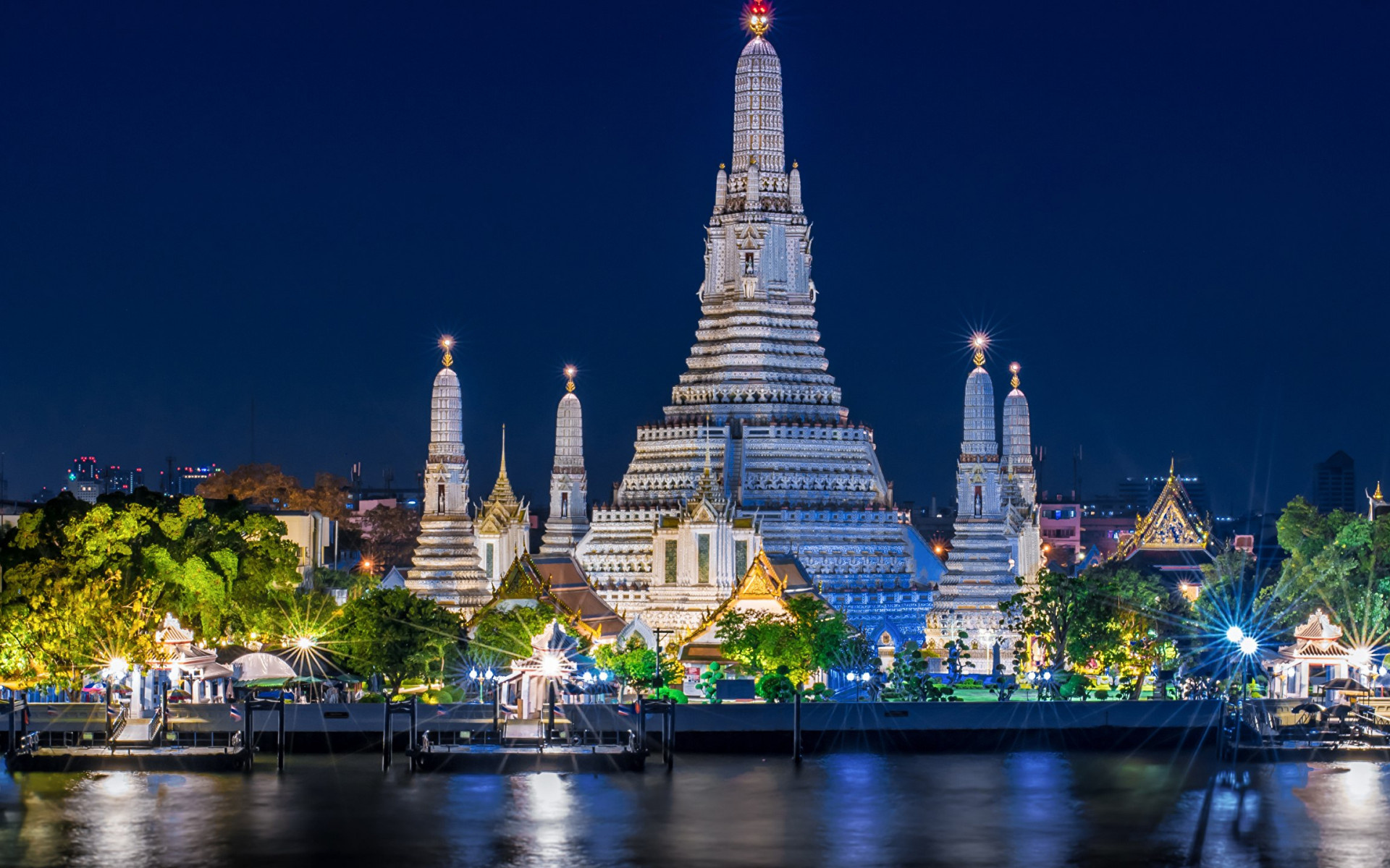 Wat Arun, Bangkok Wallpaper, 1920x1200 HD Desktop