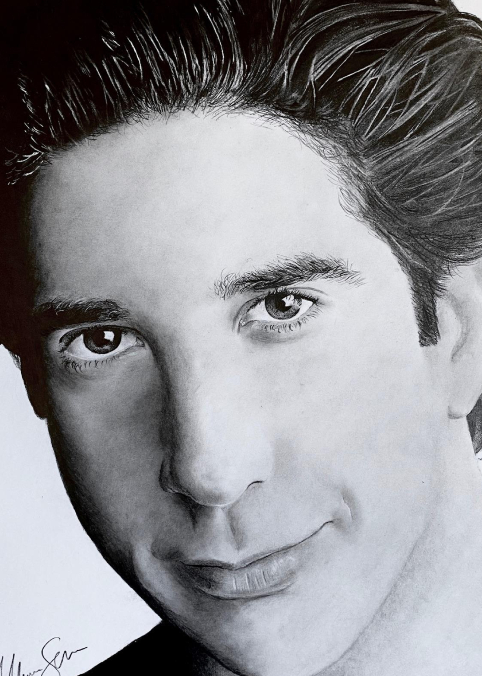 Ross Geller, TV show character, Favorite character, Friends TV show, 1540x2160 HD Phone