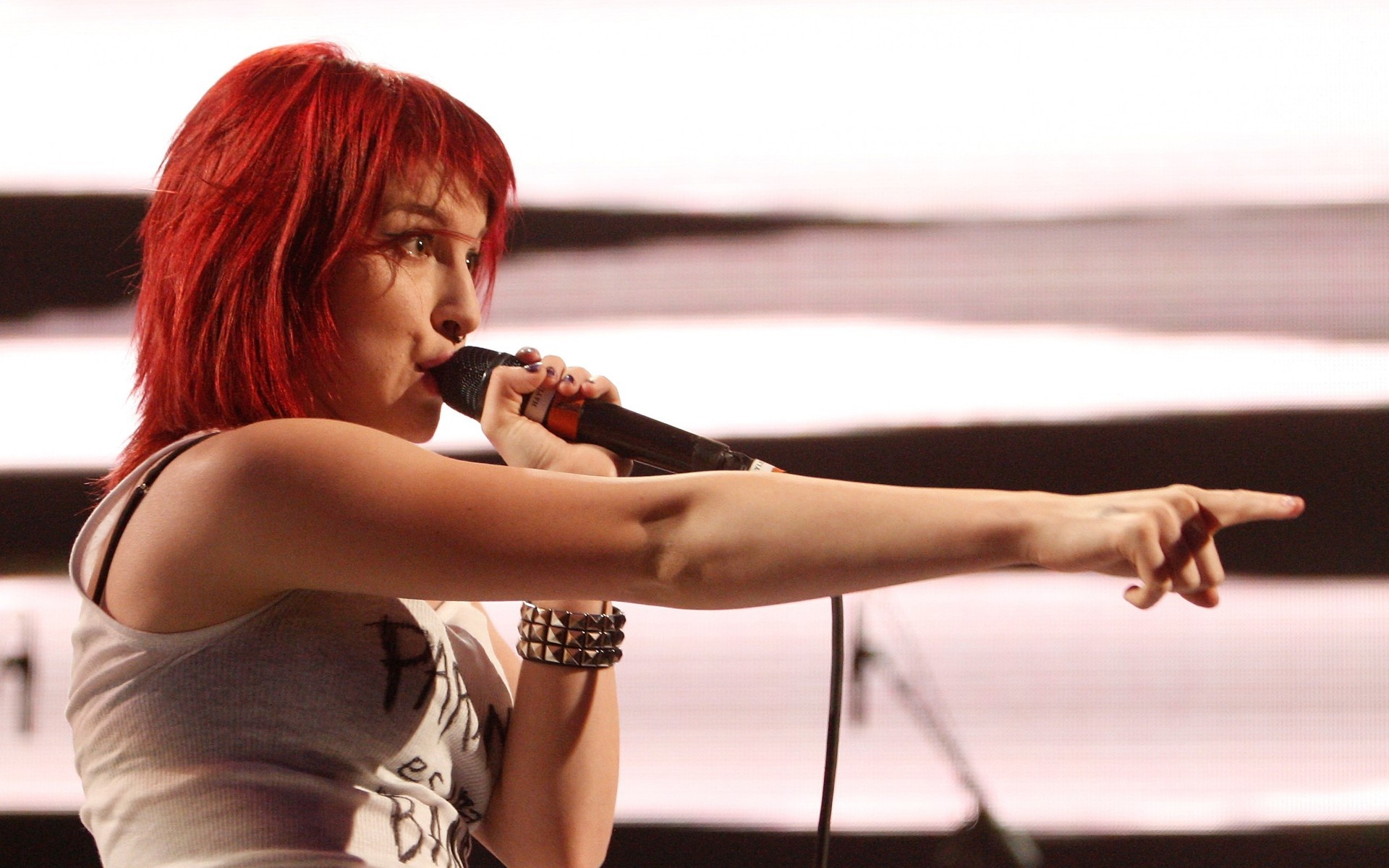 Paramore singer, Redhead artist, Hayley Williams, Music, 1920x1200 HD Desktop