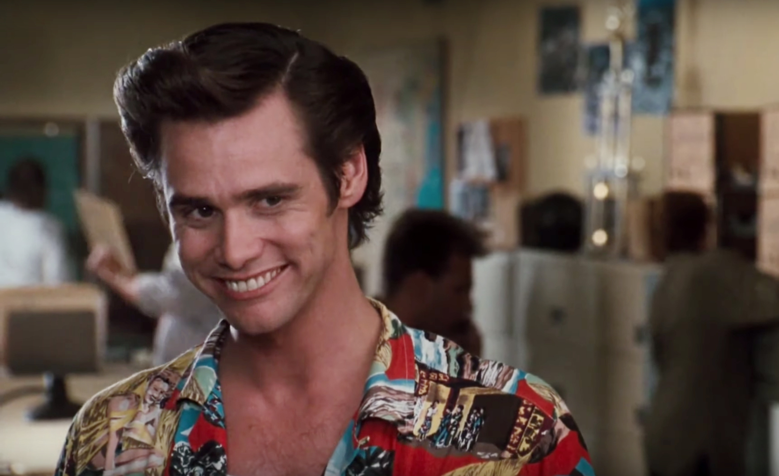 Jim Carrey, Ace Ventura, Comedy films, Home entertainment, 2580x1580 HD Desktop