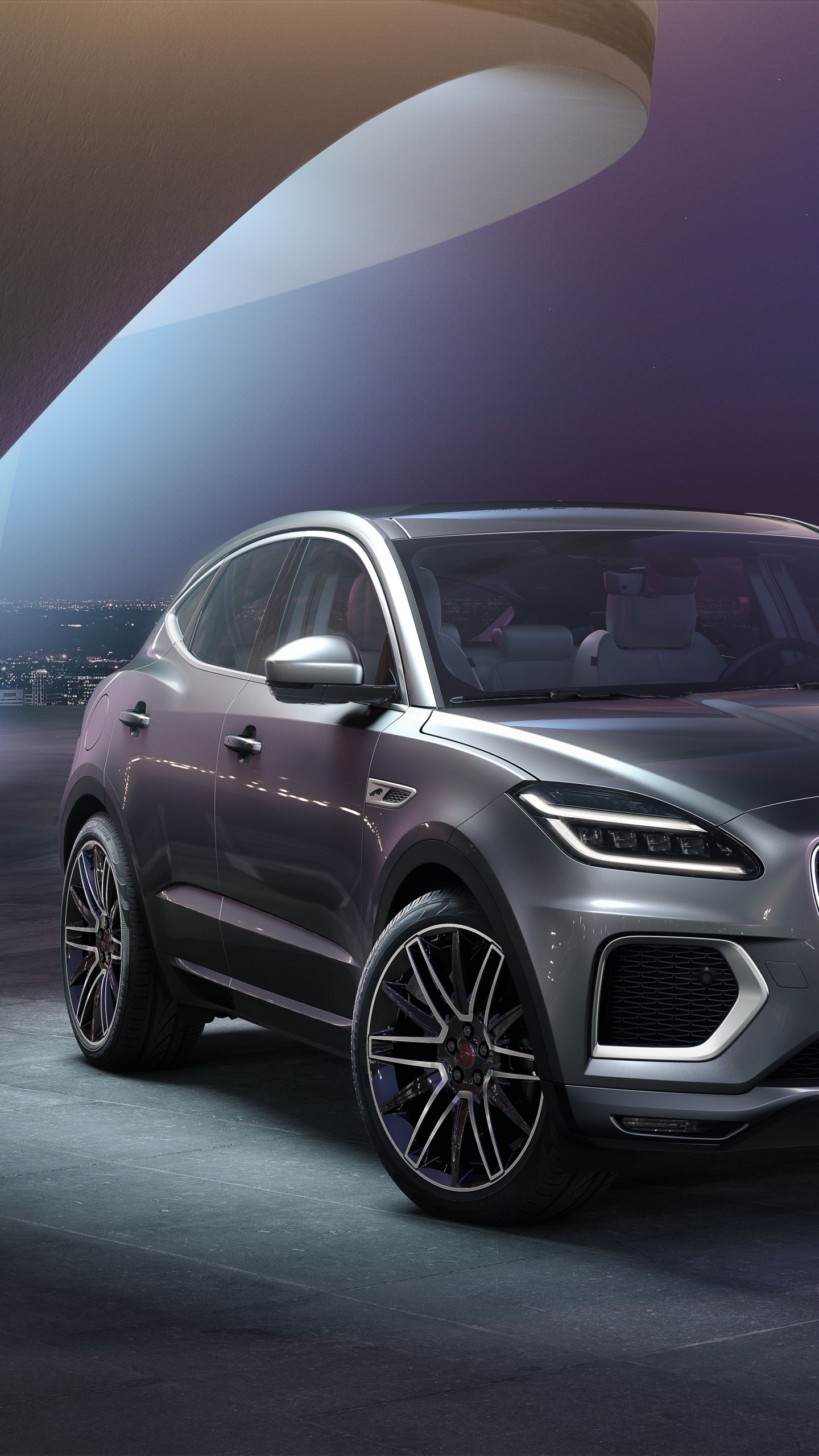 Jaguar E-PACE, Electric SUV, 2021 cars, Auto expert, 1440x2560 HD Phone