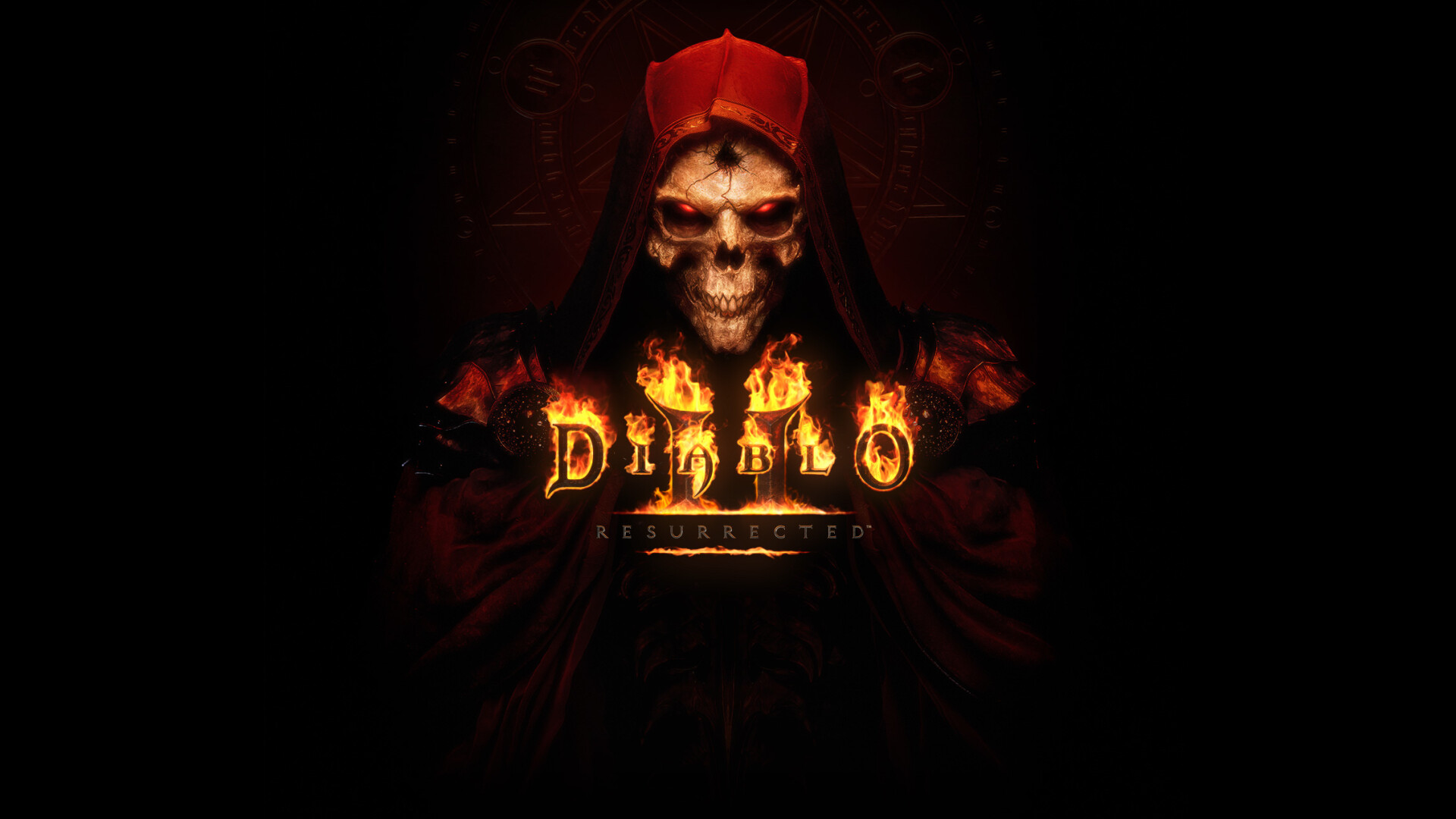 Diablo II Resurrected, PlayStation universe, Gaming artistry, Hellish revival, 1920x1080 Full HD Desktop