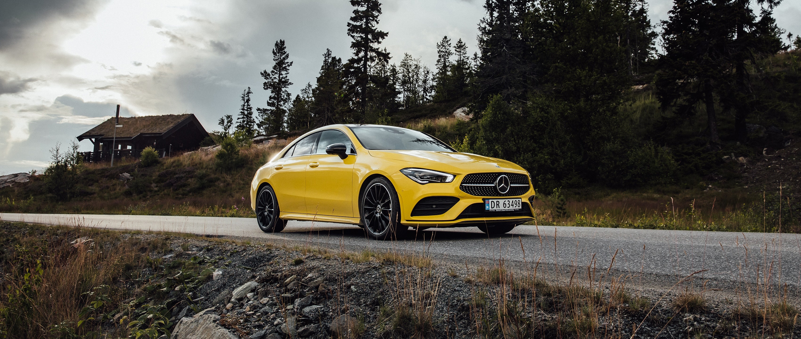 Mercedes-Benz CLA, Mbsocialcar, Mercedes-Benz CLA 200, 3400x1440 Dual Screen Desktop