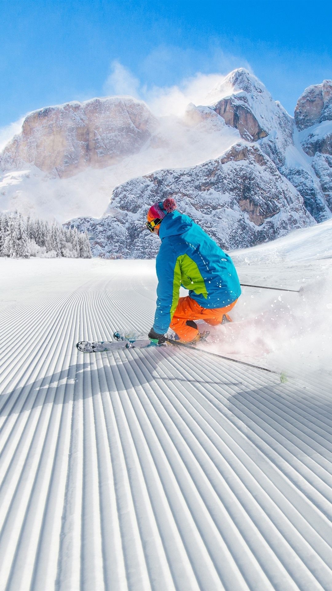 Ski iPhone wallpapers, Skiing on-the-go, Mobile backgrounds, Skiing enthusiasts, 1080x1920 Full HD Phone