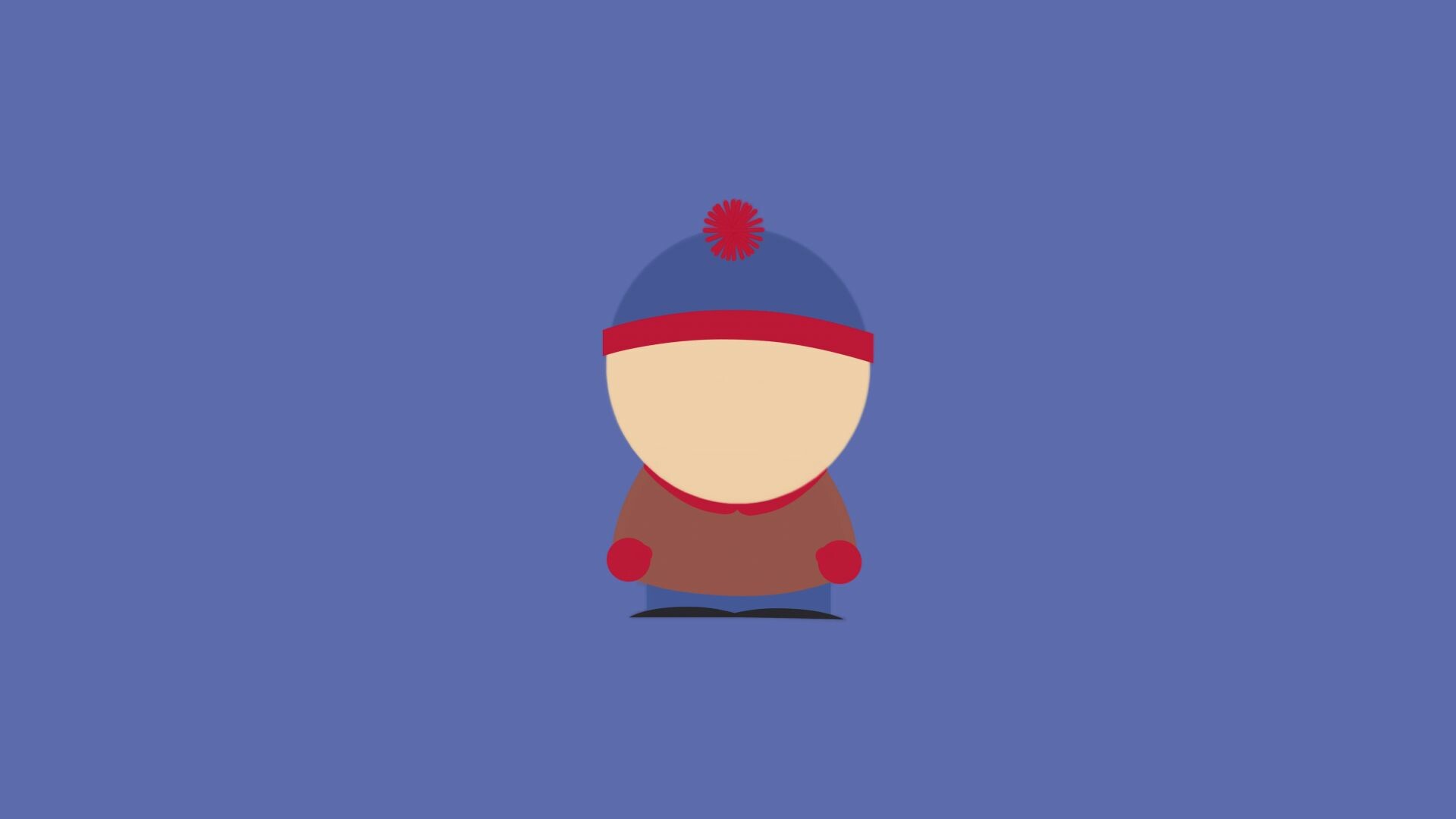 Stan Marsh, South Park minimalism, HD image, Wallpaper, 1920x1080 Full HD Desktop