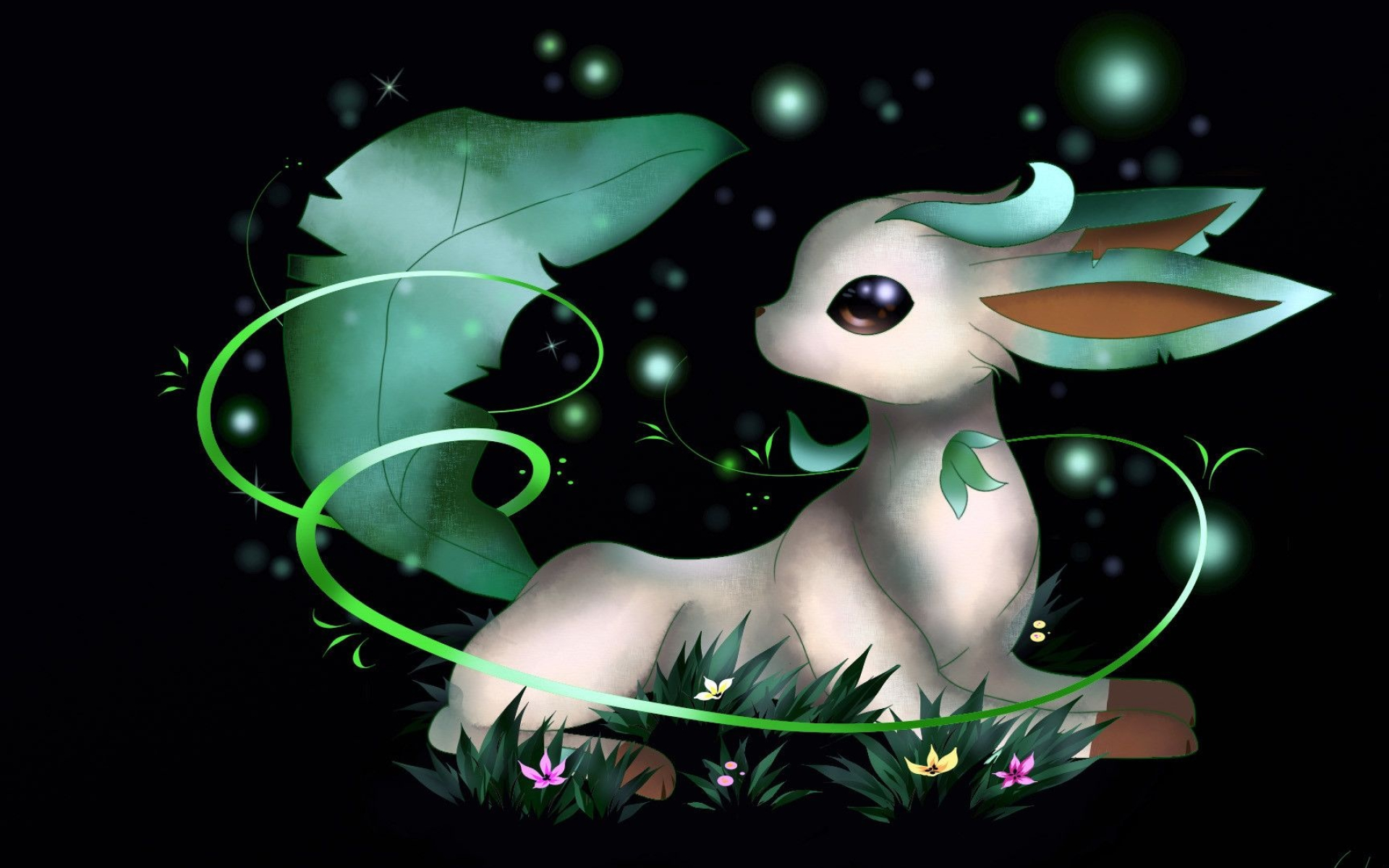 Pokemon Leafeon, Top free, Backgrounds, 1920x1200 HD Desktop