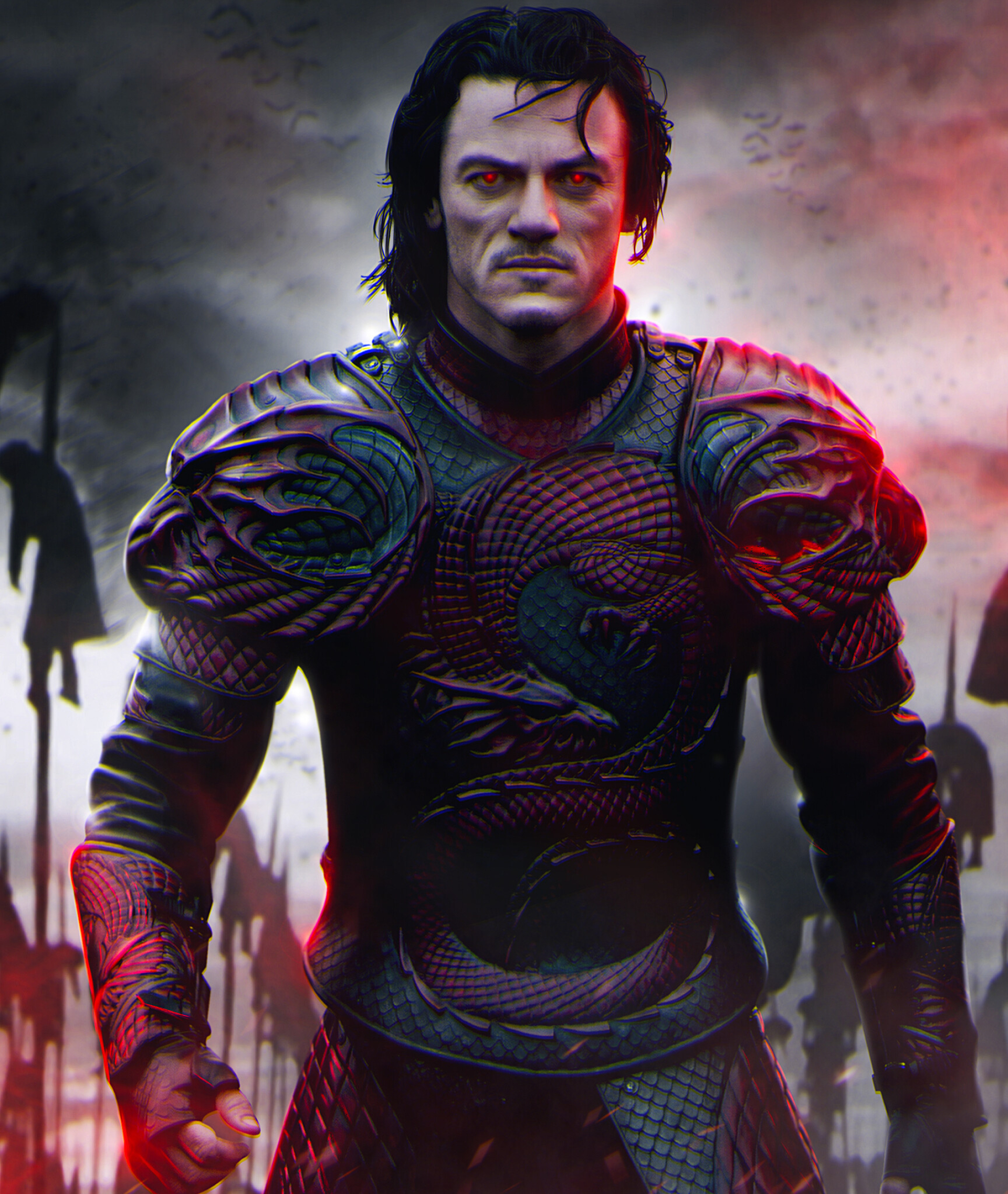 Dracula Untold, Artstation, 2014, 1920x2280 HD Phone