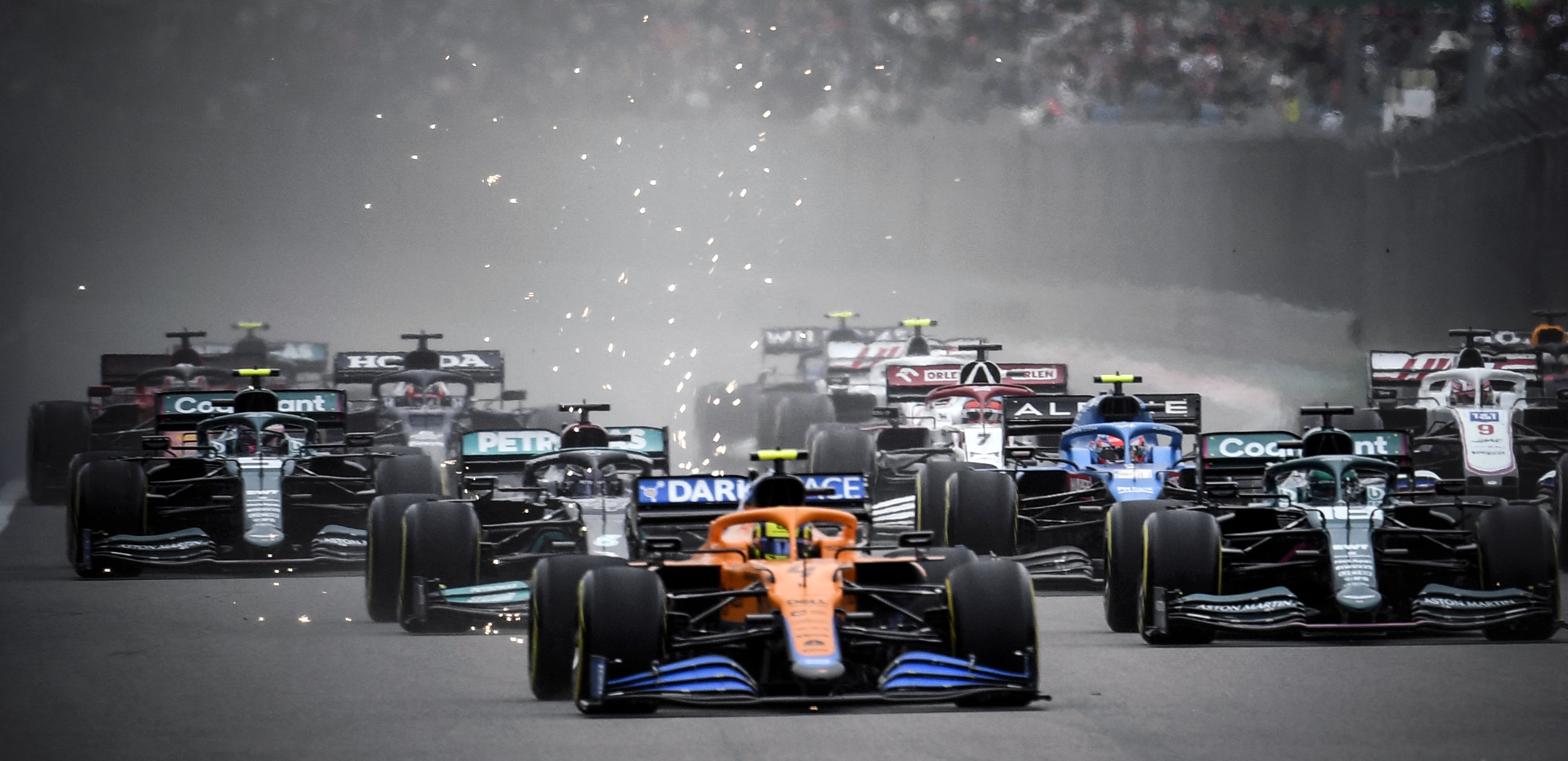 2021 Russian GP, Grand Prix F1 Wallpaper, 2800x1360 Dual Screen Desktop