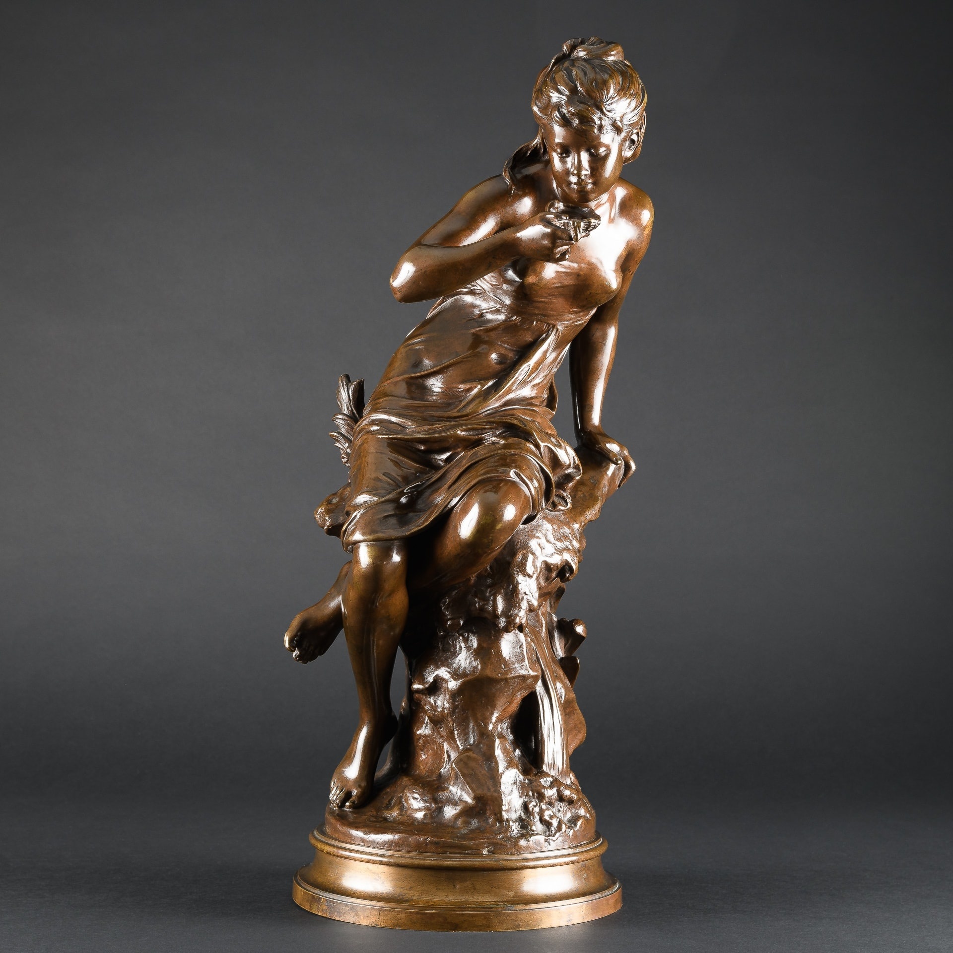 French sculpture, Bronze Wallpaper, 1920x1920 HD Phone