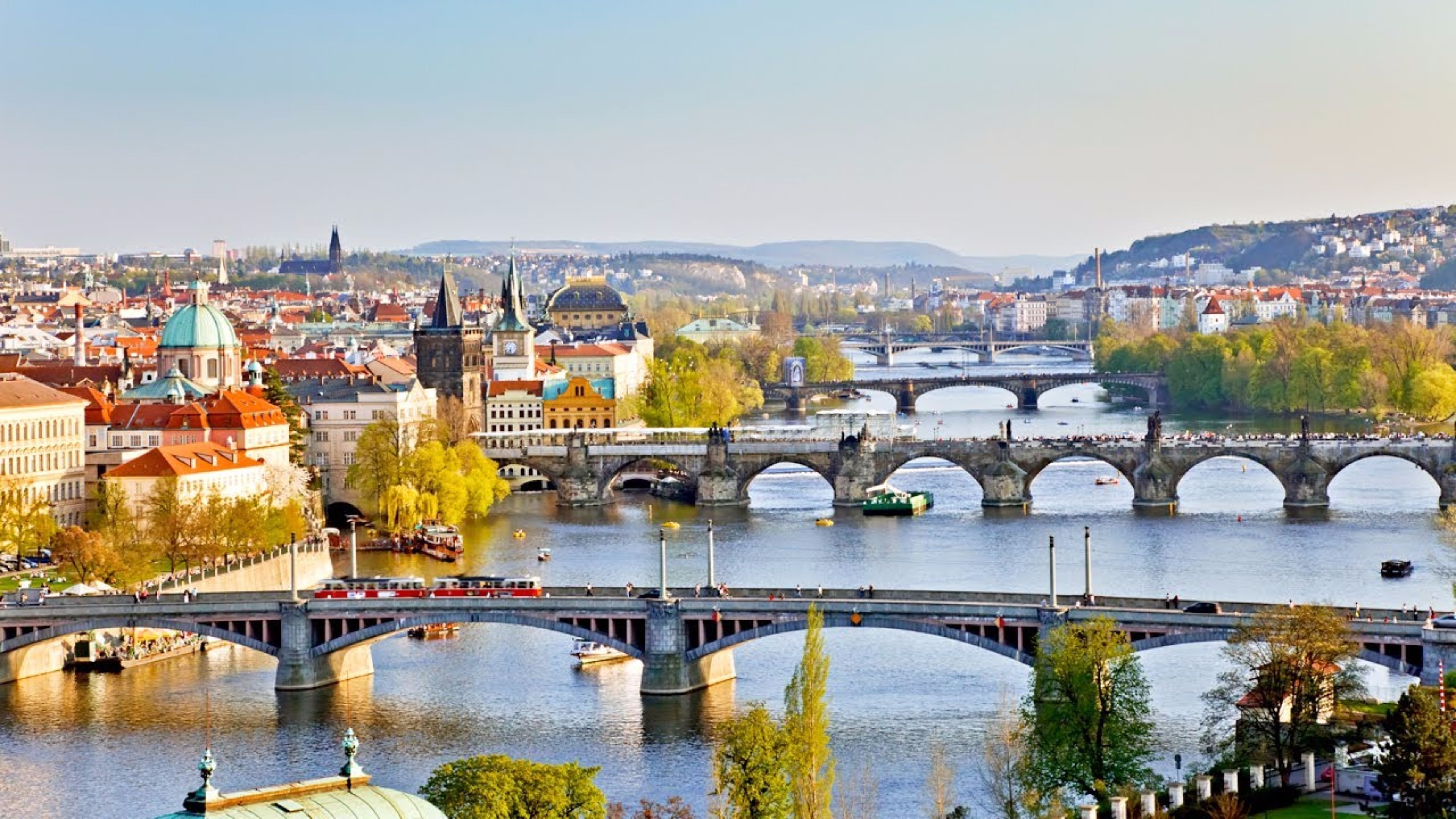 Cityscape, Prague Wallpaper, 3840x2160 4K Desktop