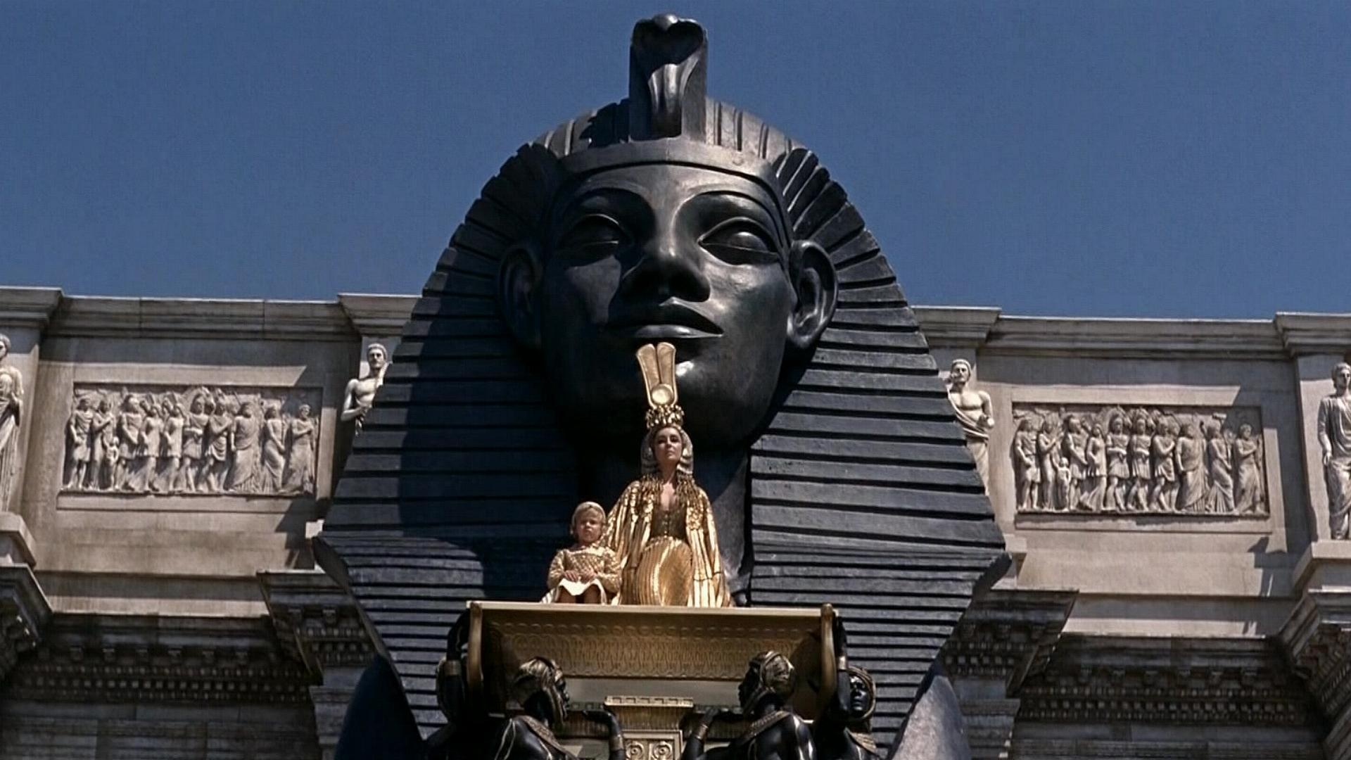 Cleopatra movie wallpaper, Elizabeth Taylor's performance, Egyptian drama, Historical fantasy, 1920x1080 Full HD Desktop