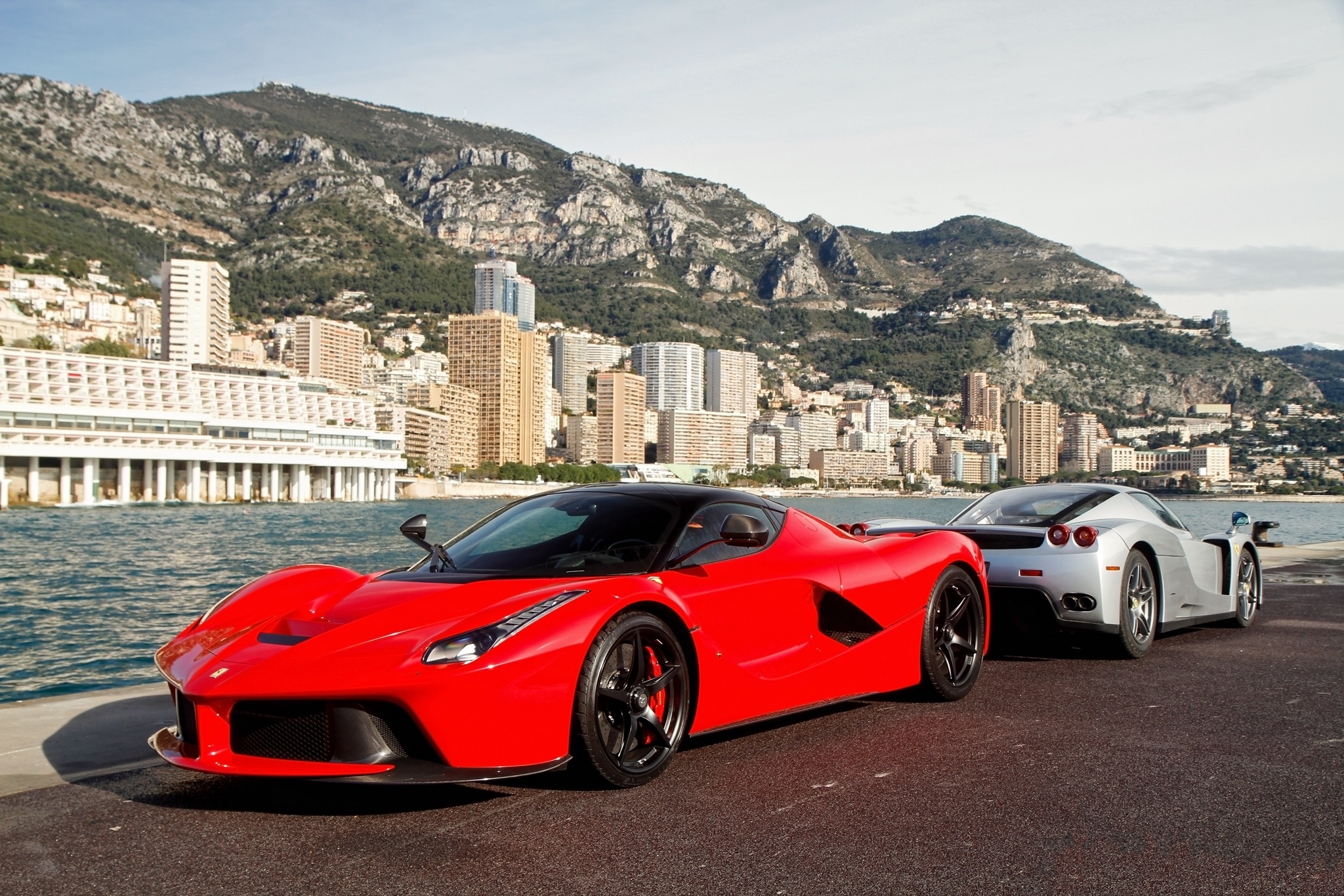 Awesome back to back ferraro laferrari wallpaper, Striking image, Luxury sports car, Exhilarating speed, 2050x1370 HD Desktop