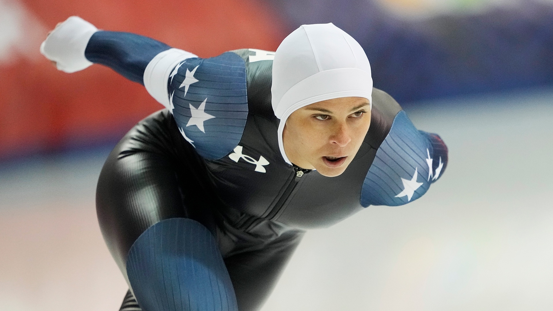 Speed Skating Trials, Brittany Bowe, Joey Mantia, Record, 1920x1080 Full HD Desktop