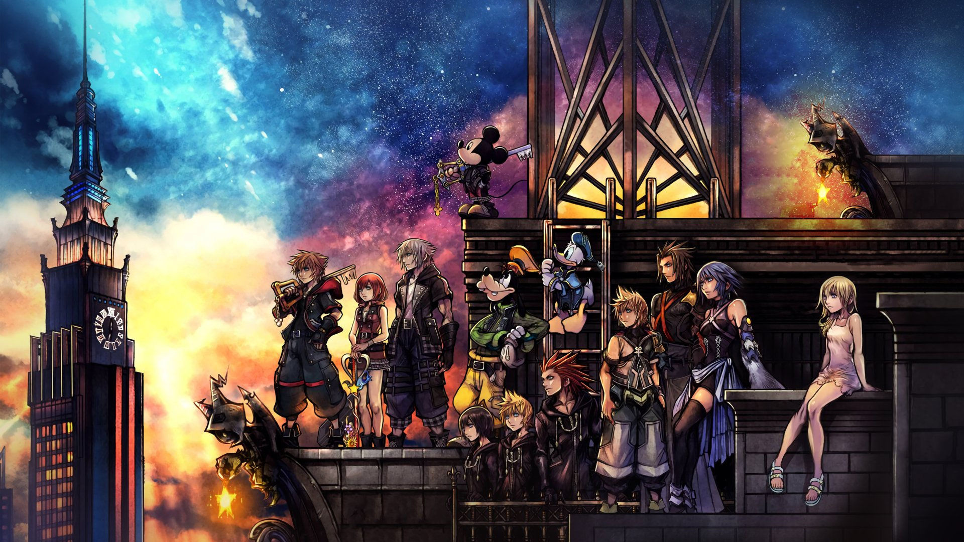 Kingdom Hearts wallpapers, Pocket tactics, 1920x1080 Full HD Desktop