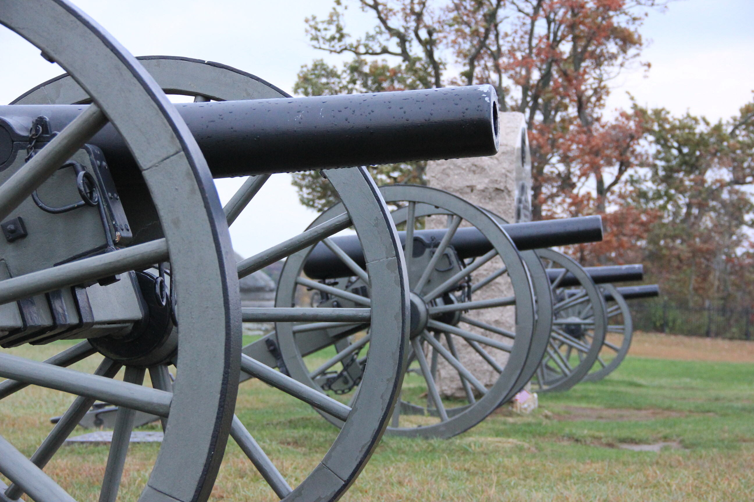 Gettysburg scenery, Cannon shop, Behind the scenes, Military artifacts, 2600x1730 HD Desktop