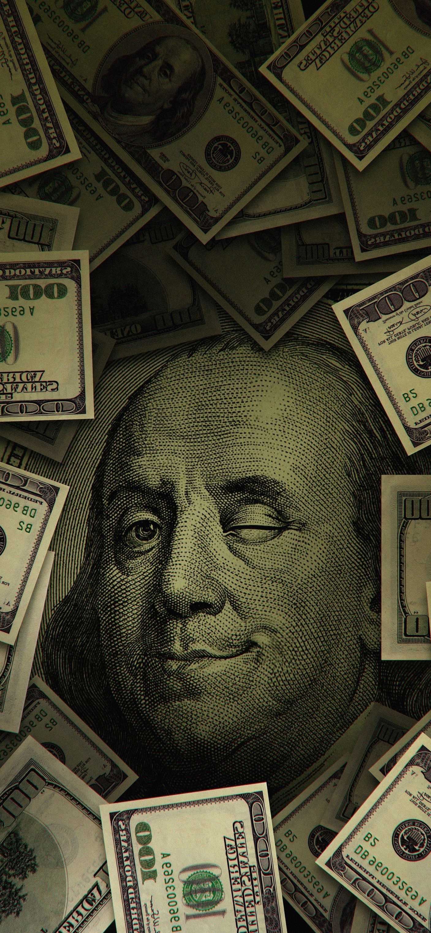 Franklin, Money Wallpaper, 1410x3050 HD Phone