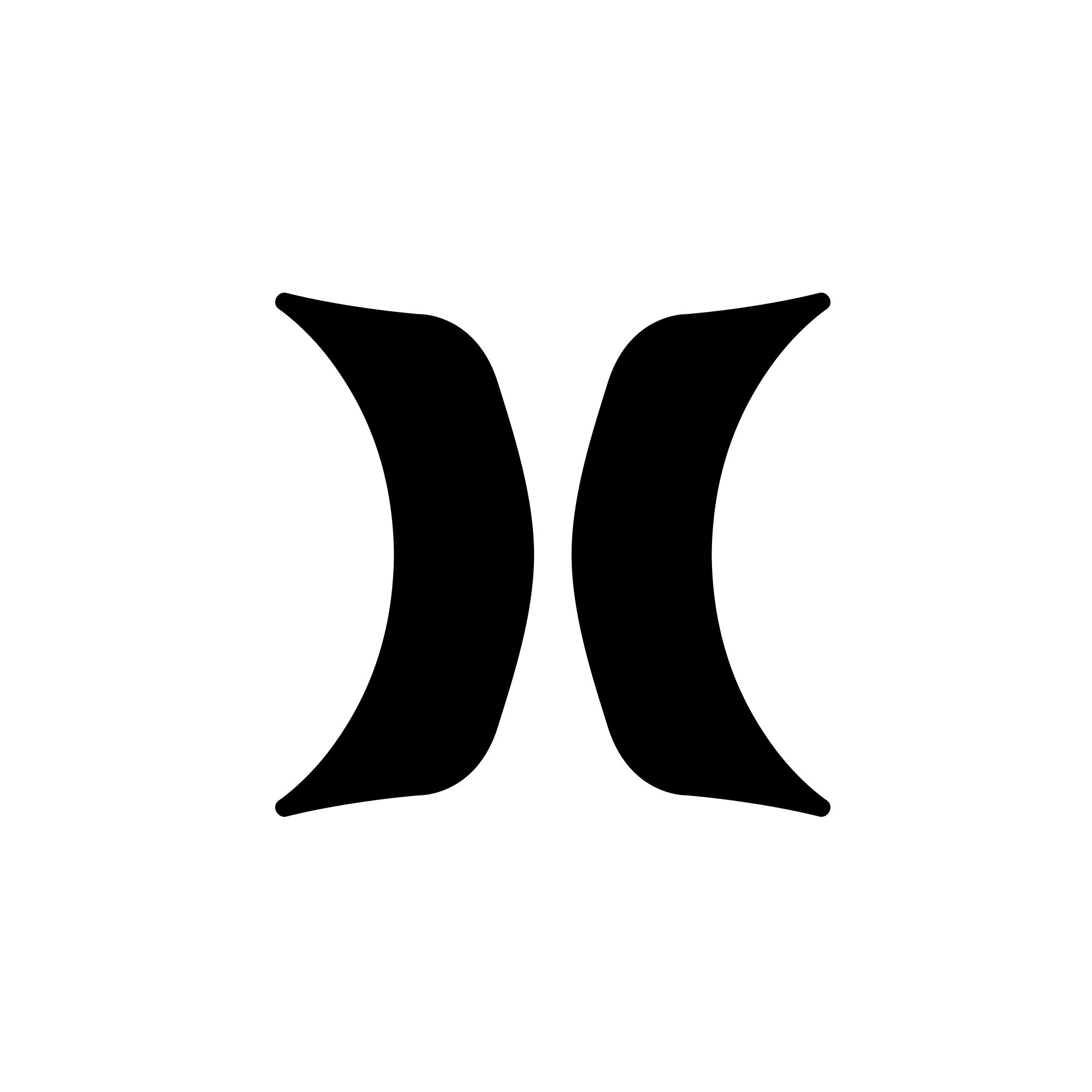 Symbol, Hurley Logo Wallpaper, 2000x2000 HD Phone