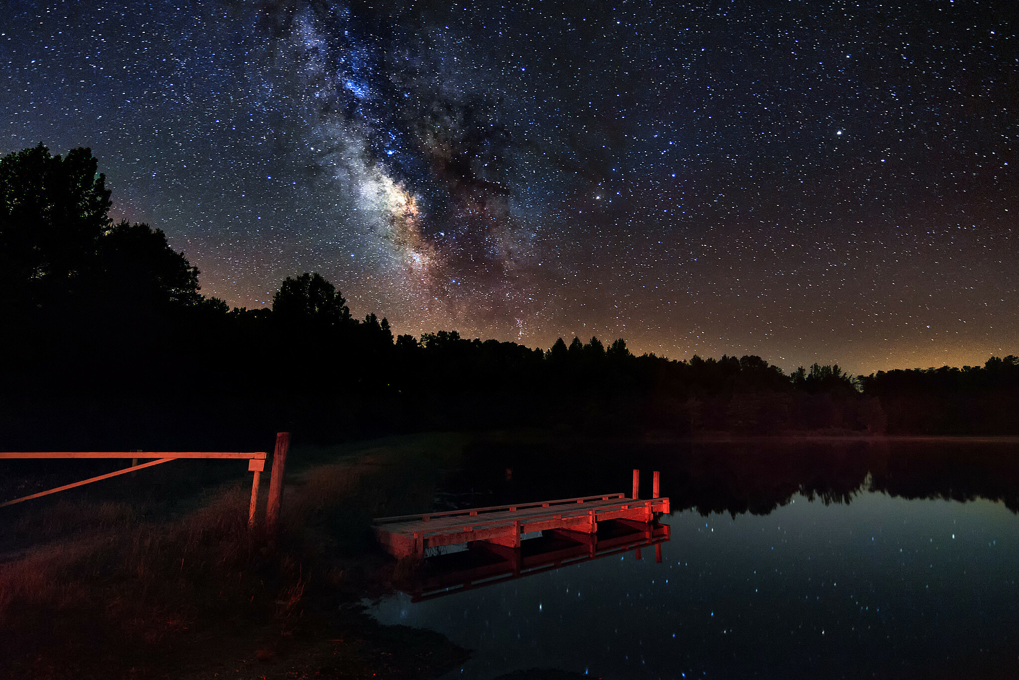 Milky Way, Beautiful scenery, Mobile phone, Summer, 2050x1370 HD Desktop