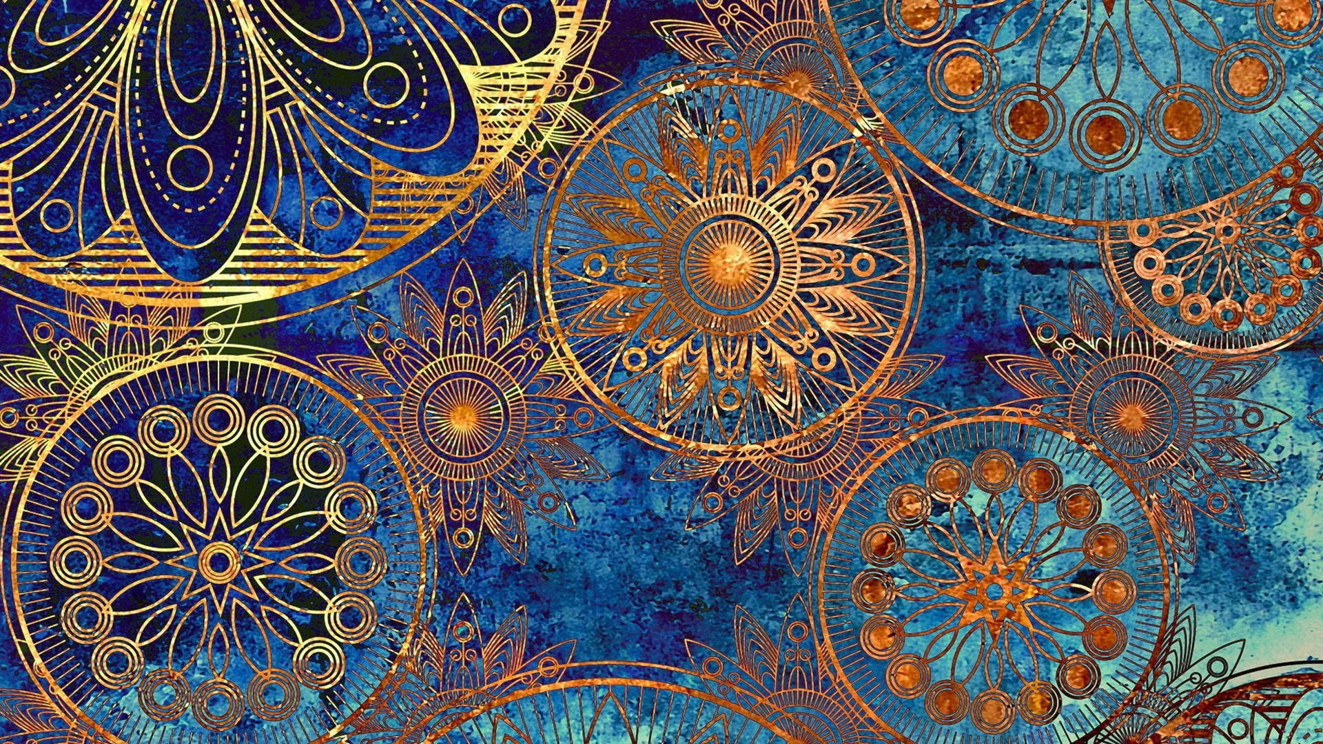 Boho patterns, Art Deco Wallpaper, 1920x1080 Full HD Desktop