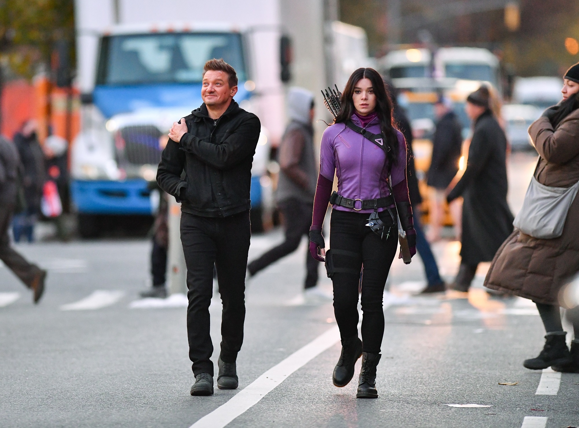 Hawkeye, Shows Katniss Everdeen, Clint Barton's ego, 2000x1480 HD Desktop