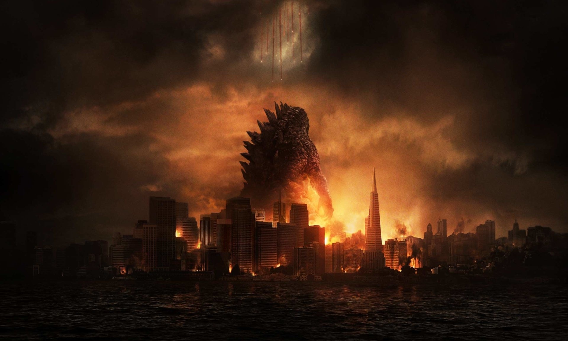 Godzilla 2014 HD wallpapers, Movie franchise, Powerful monster, Destruction theme, 1920x1160 HD Desktop