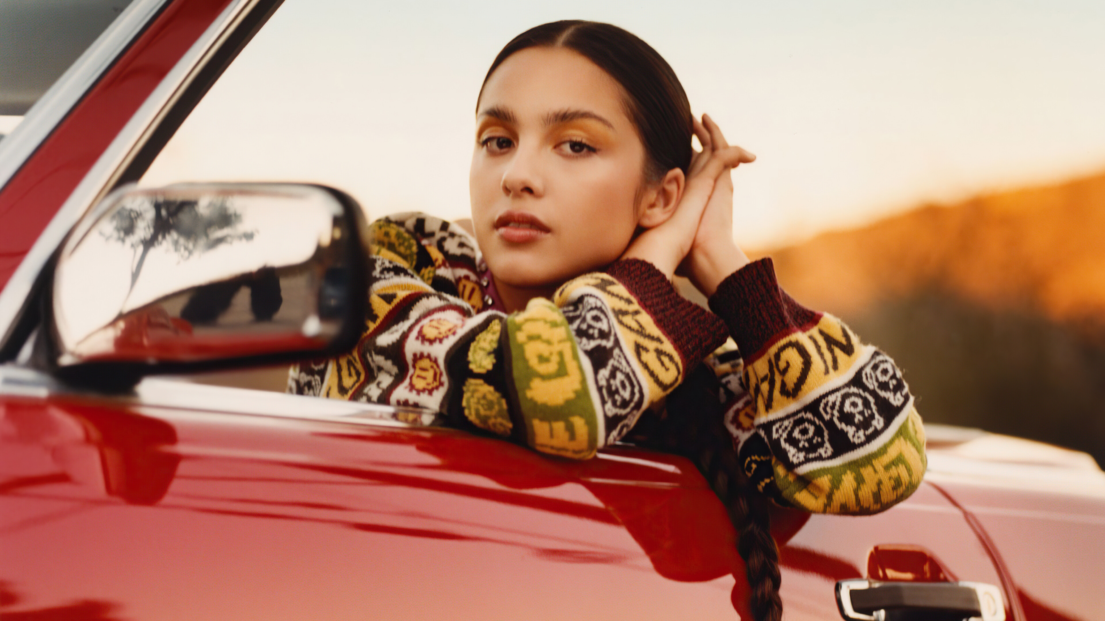 Olivia Rodrigo, Teen Vogue feature, 2021 highlights, Stunning visuals, 3840x2160 4K Desktop
