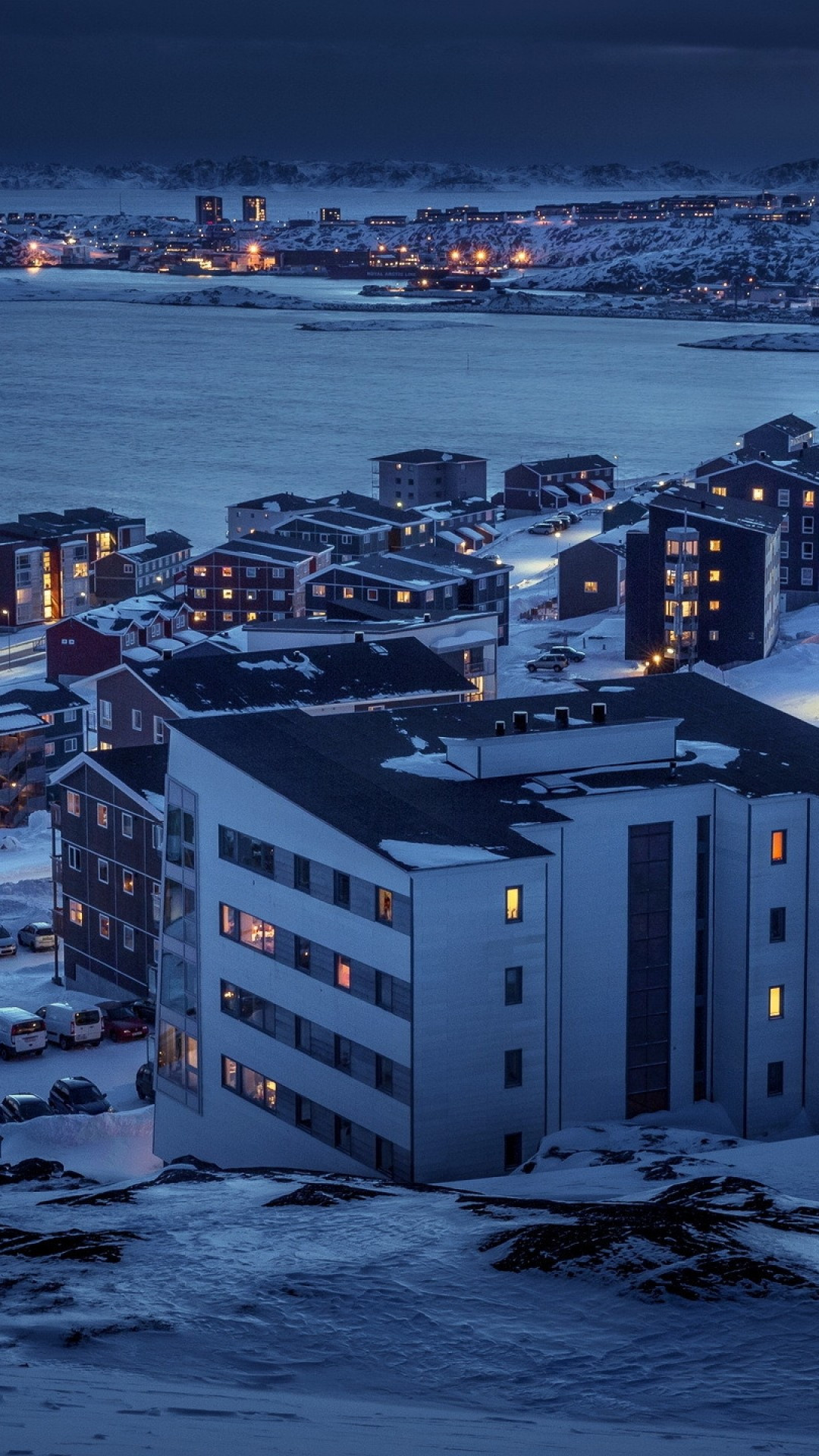 Greenland, Travels, Nuuk Arctic City, Building, 1080x1920 Full HD Phone