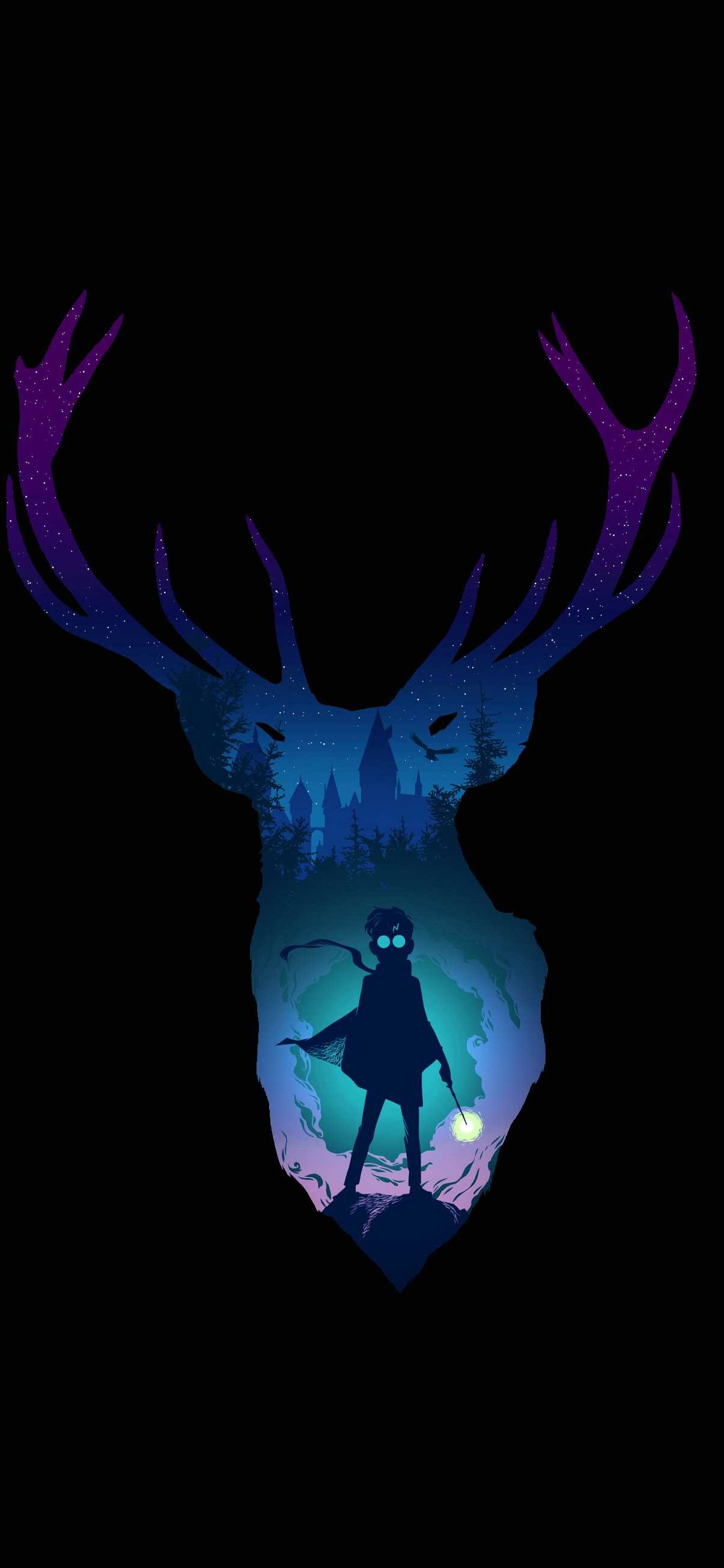 Harry Potter, Astonishing design, Free HD wallpapers, Magical aura, 1210x2610 HD Phone