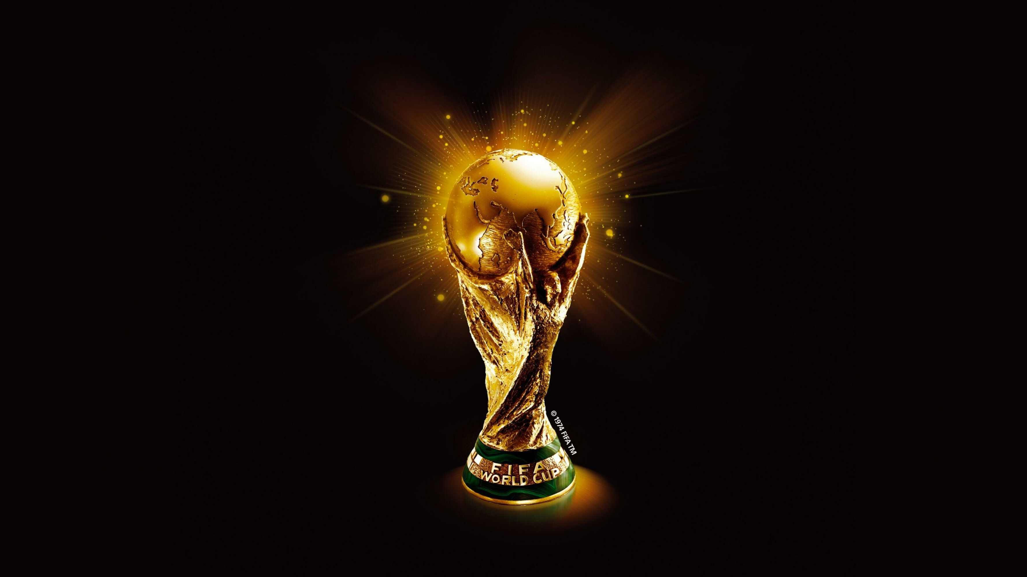 Trophy, 2022 FIFA World Cup Wallpaper, 3560x2000 HD Desktop