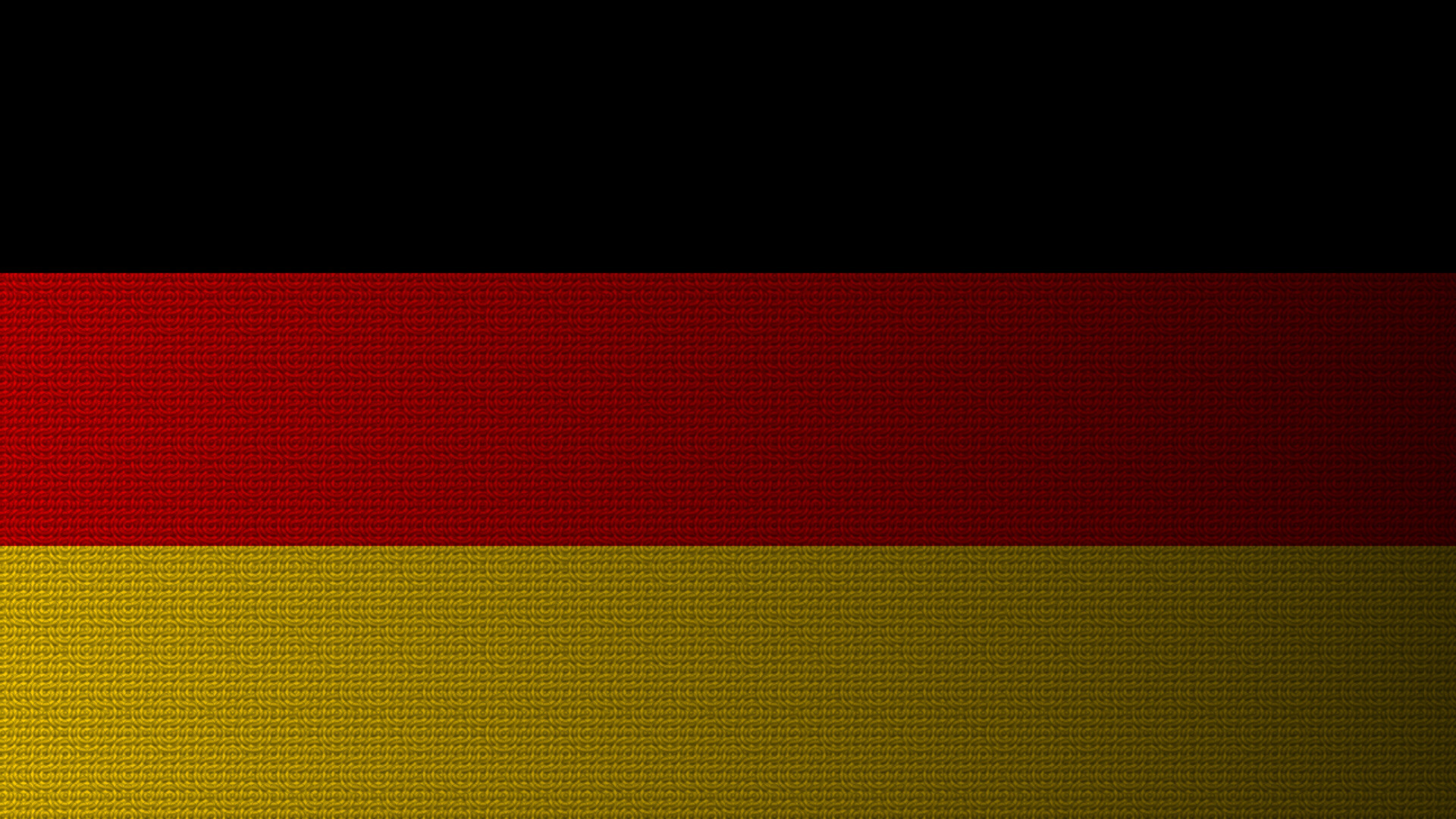 Flag of Germany, Germany tricolour bands, Wave pattern, 1920x1080 Full HD Desktop