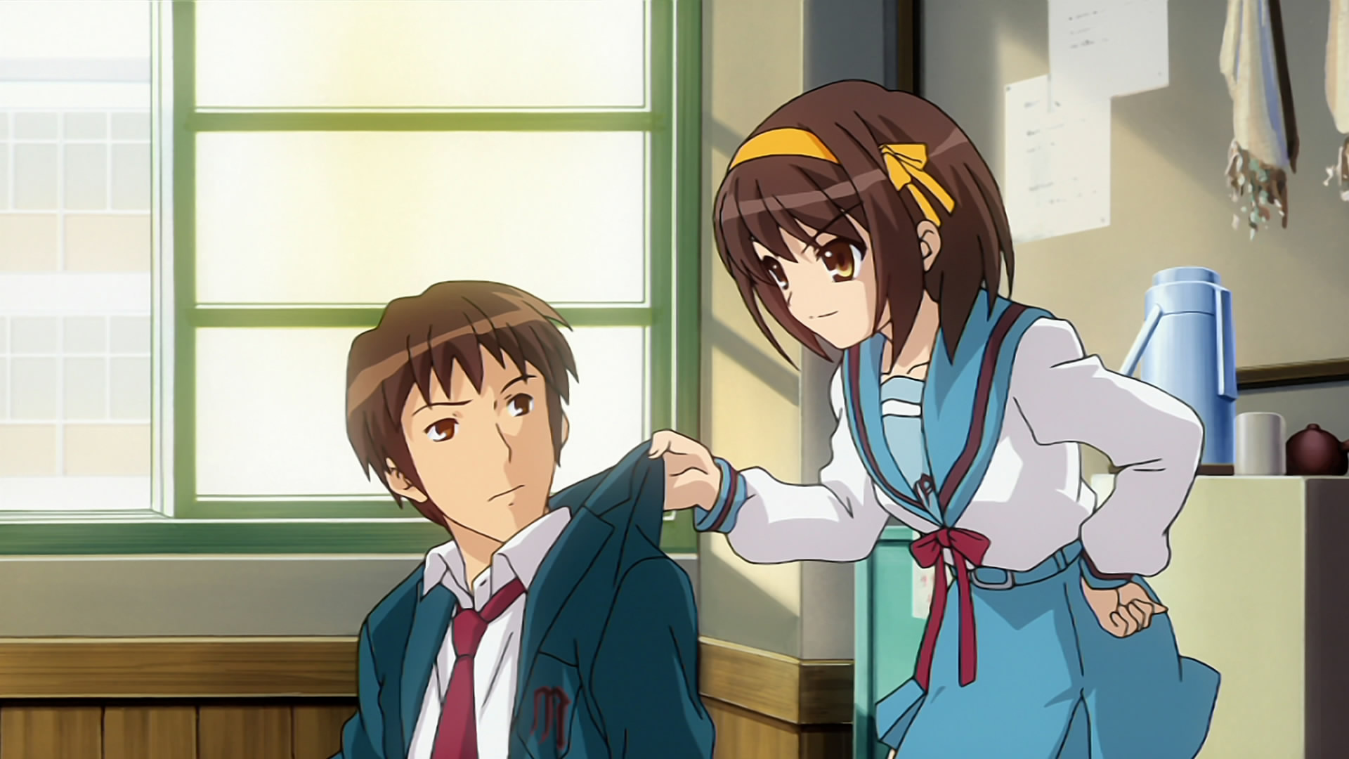 Haruhi Suzumiya, Re-viewing, Anime blog, 1920x1080 Full HD Desktop