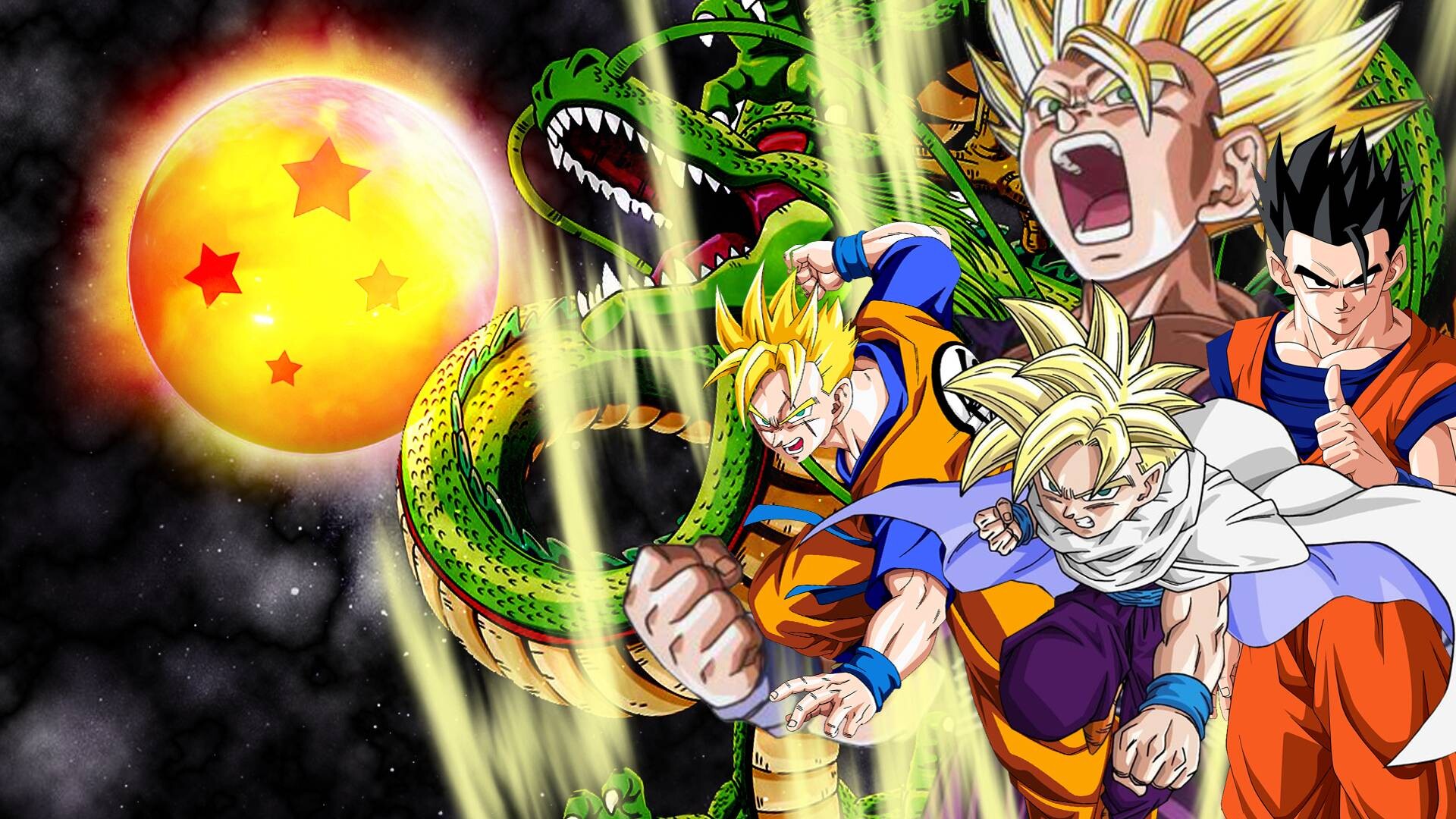 Gohan, Anime protagonist, Dragon Ball Z, Majin Boo, 1920x1080 Full HD Desktop