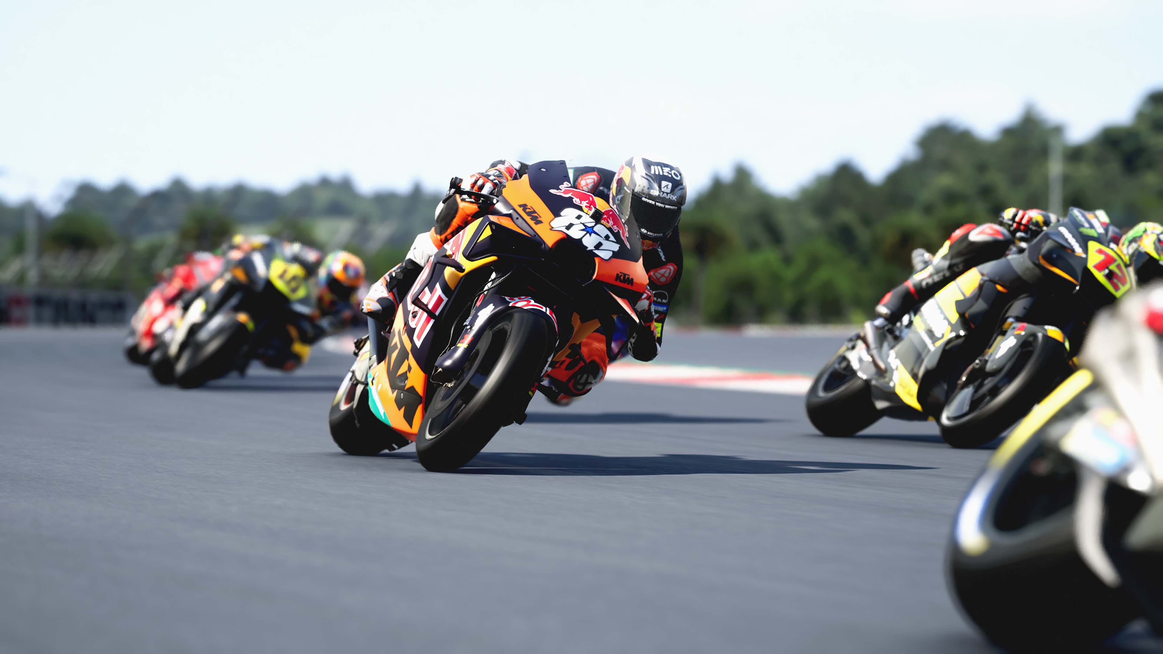 Miguel Oliveira #88 KTM RC16, Red Bull KTM Factory Racing, MotoGP racing circuit, 4K Desktop wallpaper