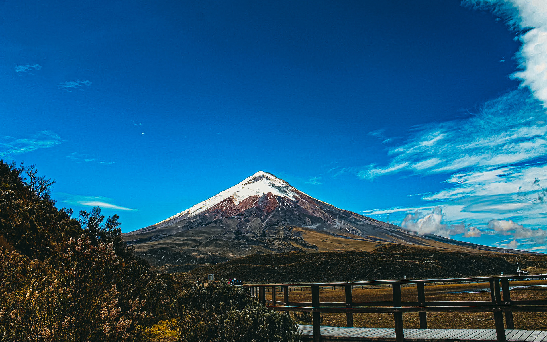 Cotopaxi volcano, Galapagos center, Natural wonder, Ecological hotspot, 1920x1200 HD Desktop