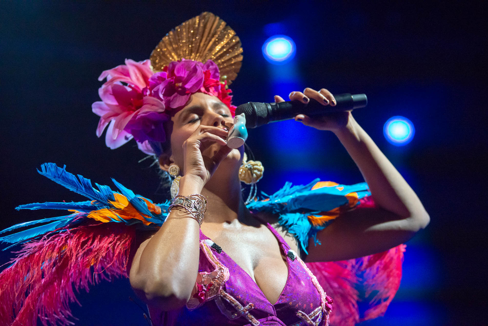 Bomba Estereo, Delsonido, Celebrate Brooklyn Festival, Photography, 2000x1340 HD Desktop