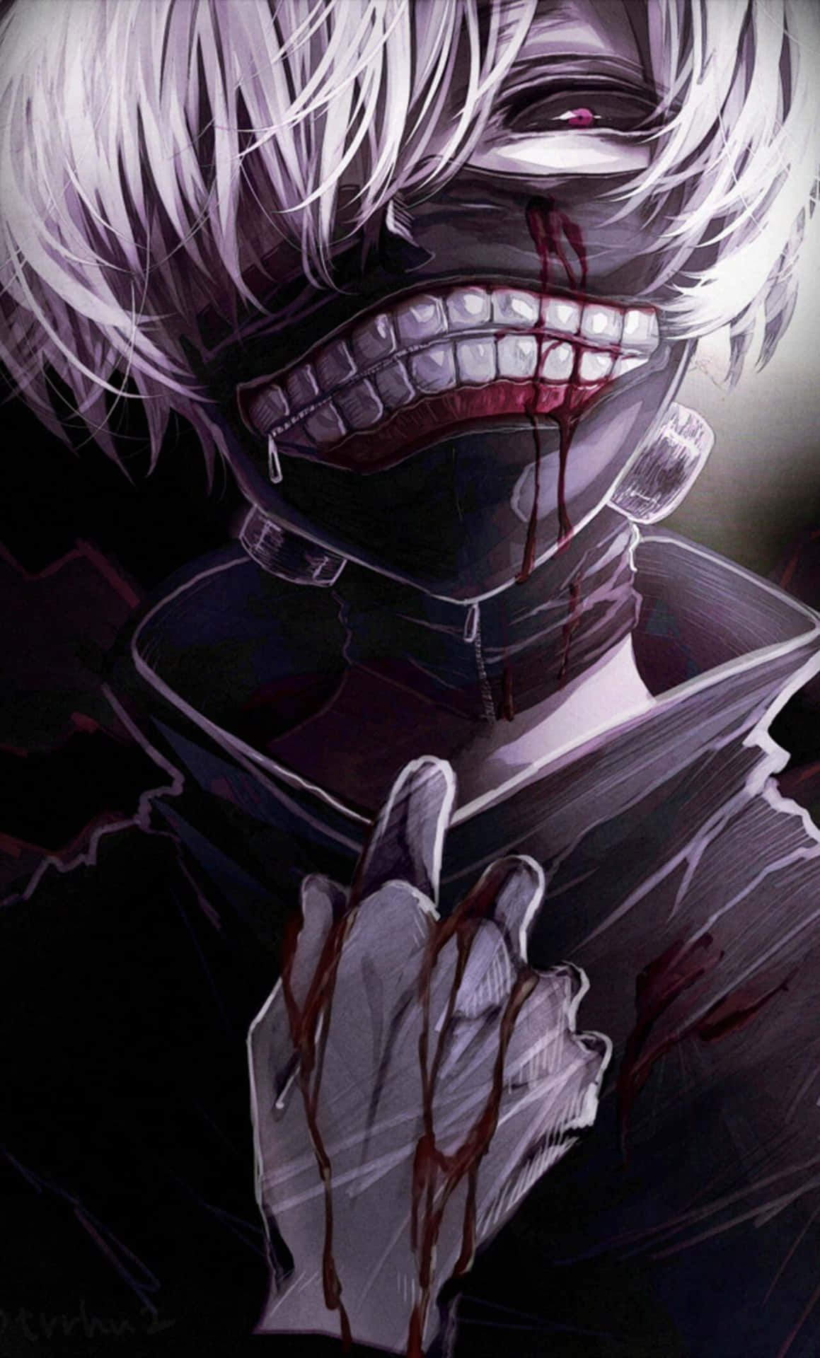 Kaneki Ken, Cool Anime Backgrounds Wallpaper, 1160x1920 HD Phone