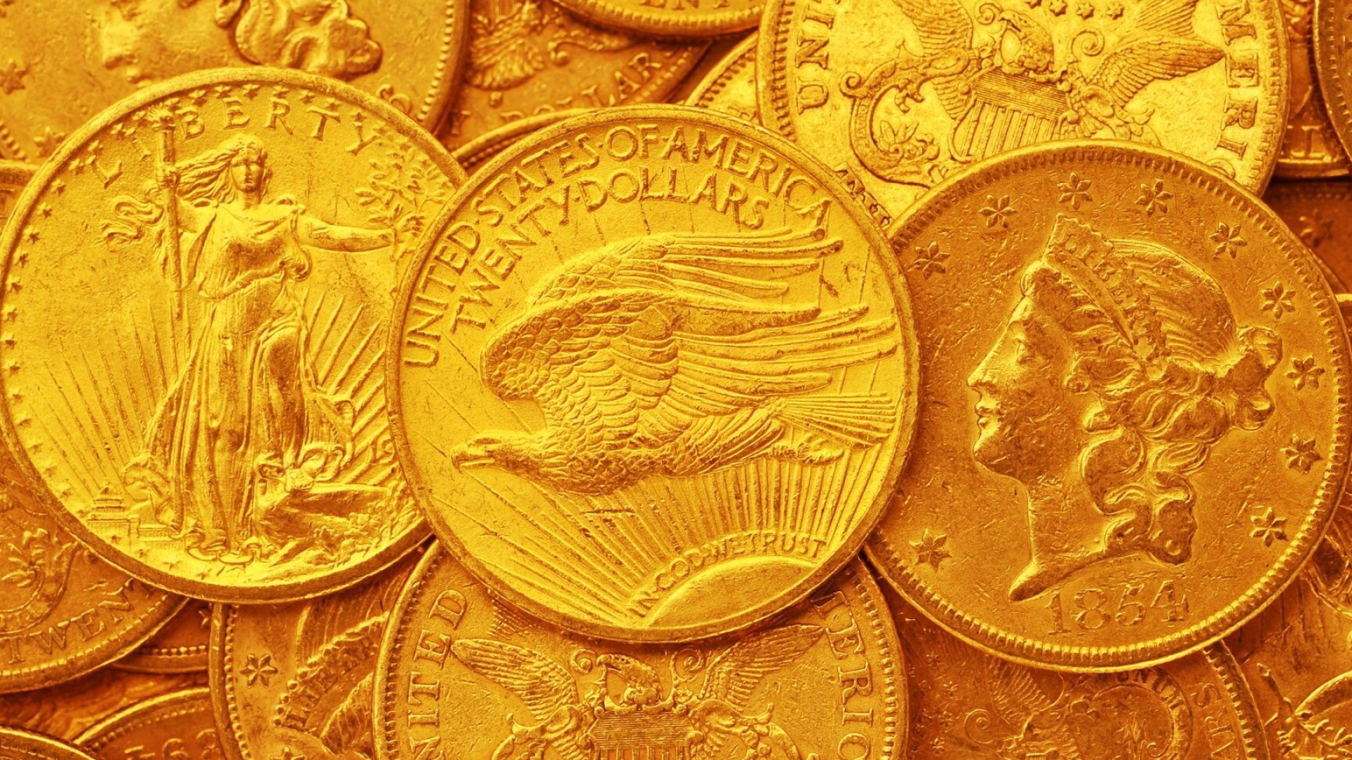 Gold money, Financial success, Luxury lifestyle, Wealth symbol, 1920x1080 Full HD Desktop