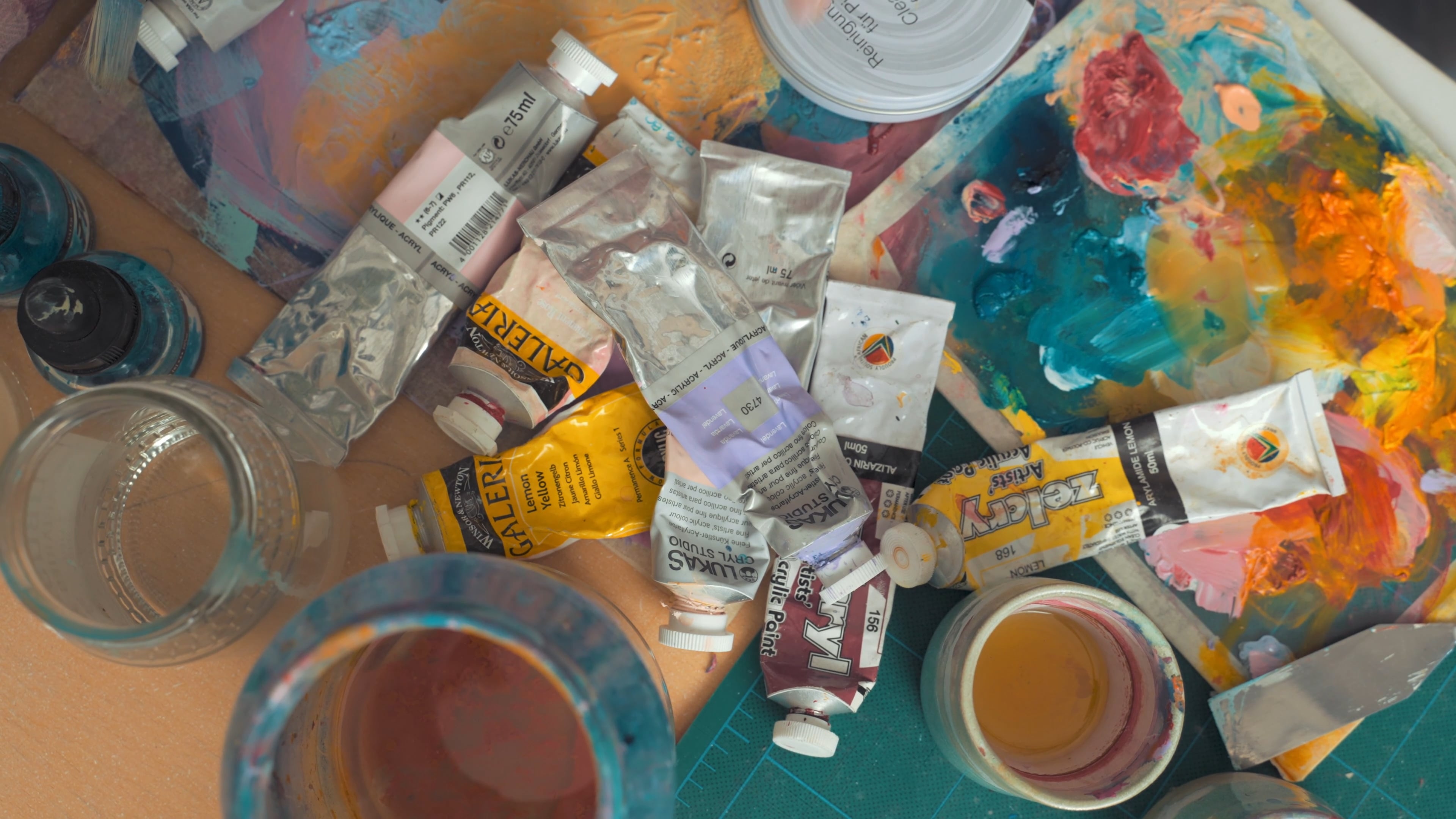 Tubes, Paint Wallpaper, 3840x2160 4K Desktop