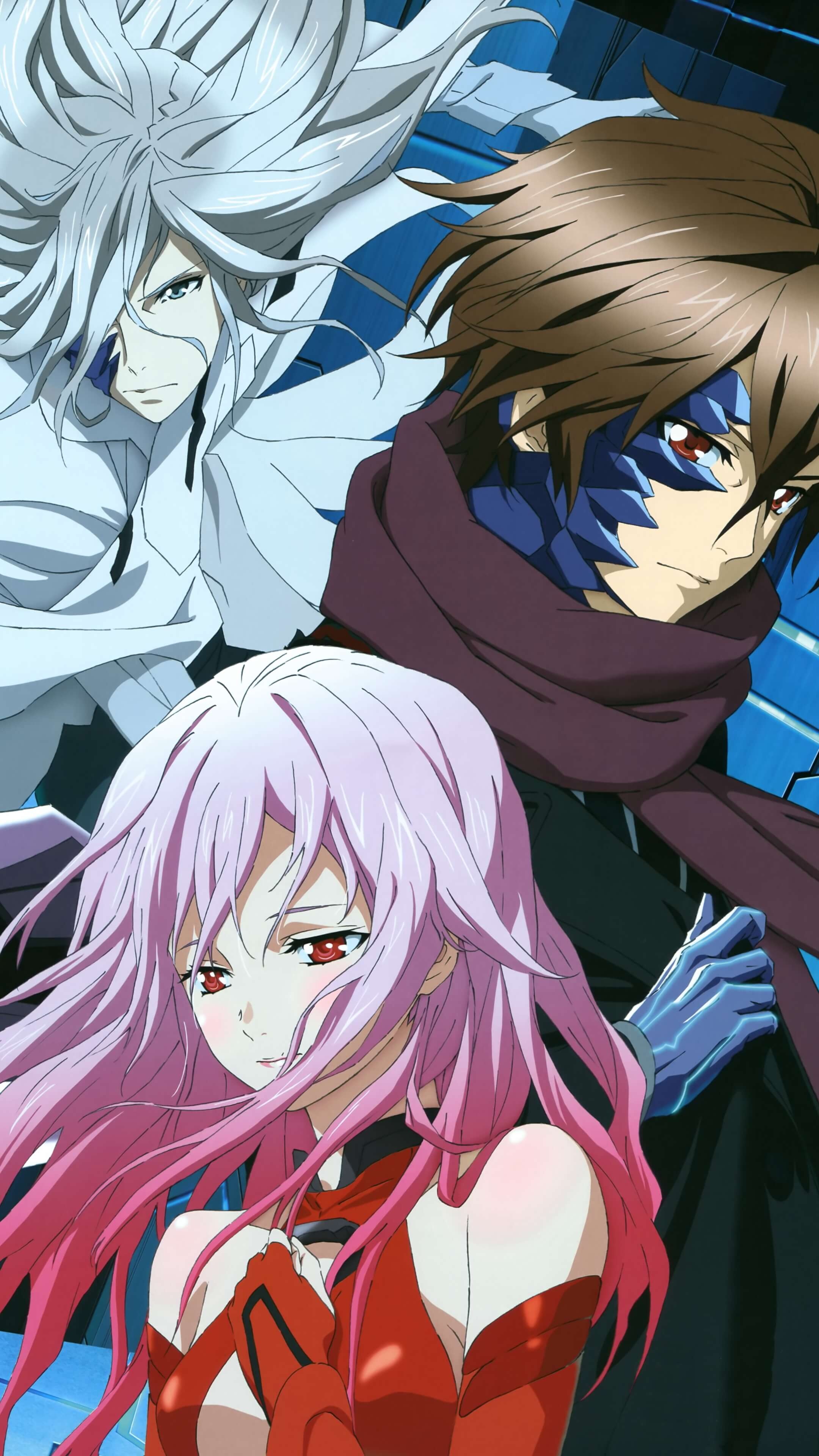 Guilty Crown, Anime, Shu Ouma, Inori Yuzuriha, 2160x3840 4K Phone