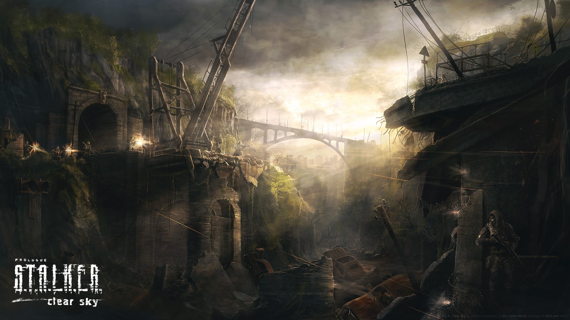 S.T.A.L.K.E.R.: Clear Sky, Game review, GND Tech, Post-apocalyptic world, 1920x1080 Full HD Desktop